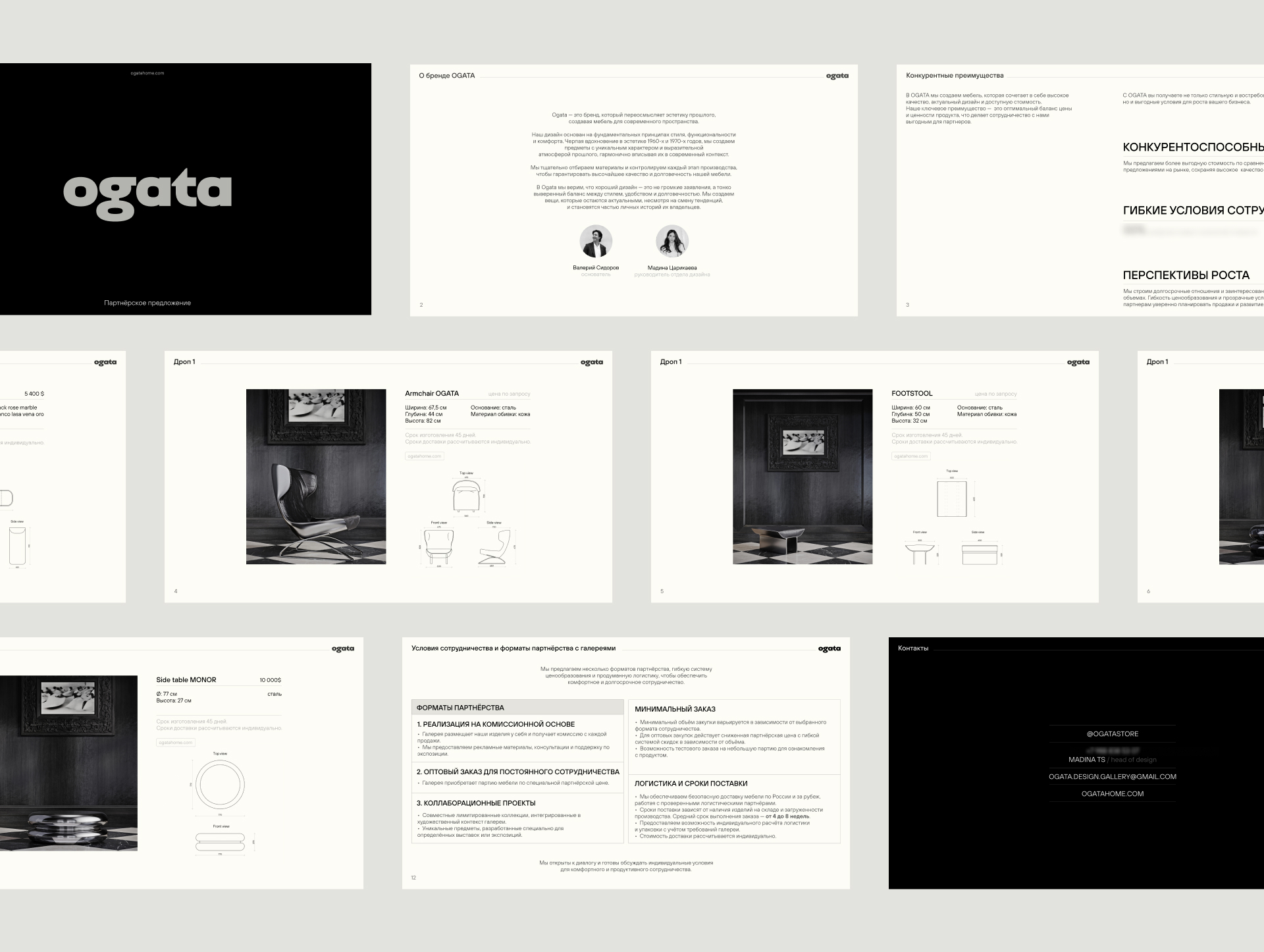 OGATA — Изображение №8 — Интерфейсы, Брендинг на Dprofile