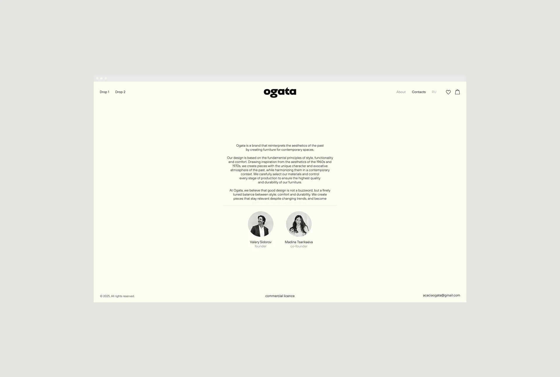 OGATA — Изображение №9 — Интерфейсы, Брендинг на Dprofile