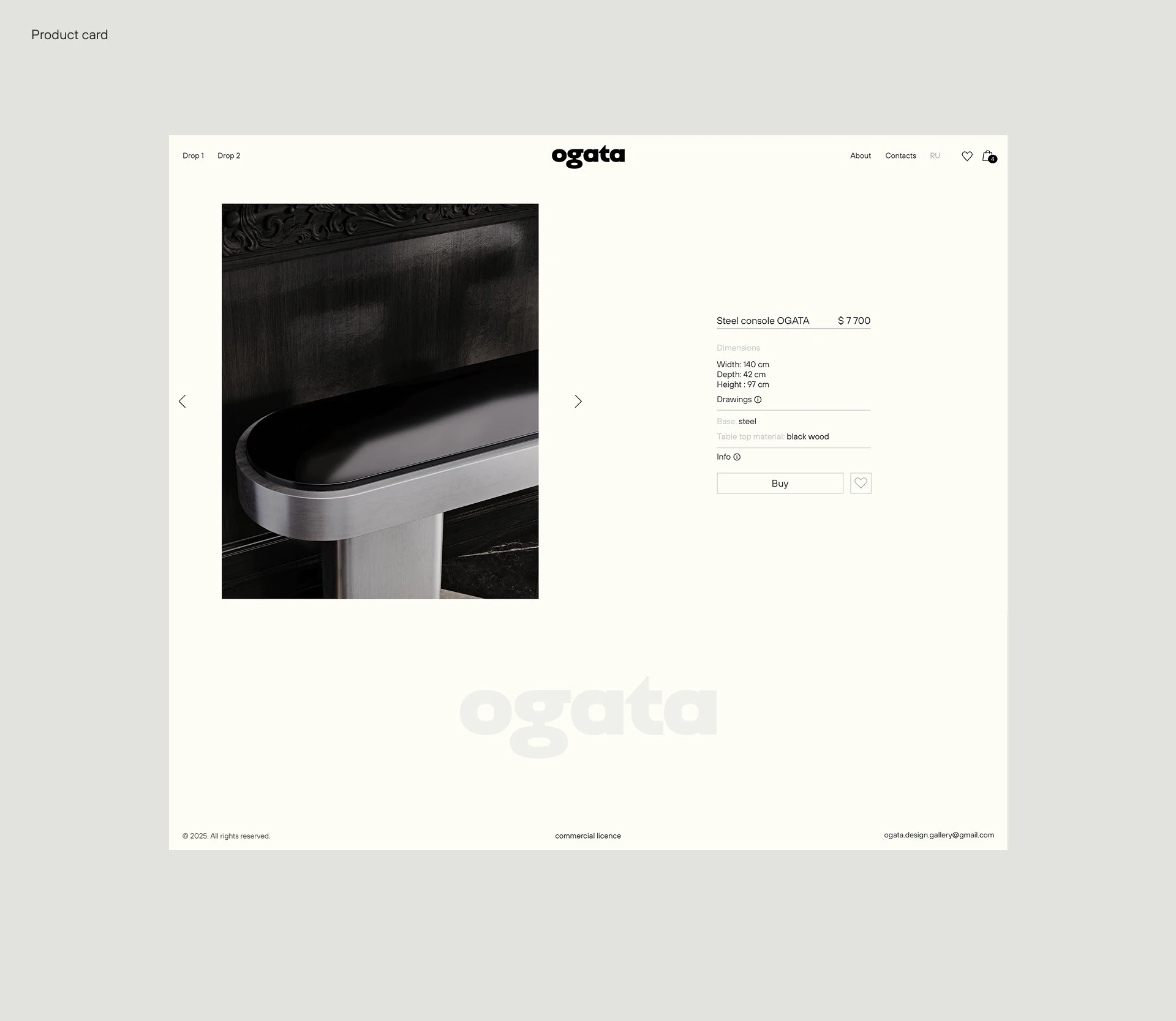 OGATA — Изображение №13 — Интерфейсы, Брендинг на Dprofile