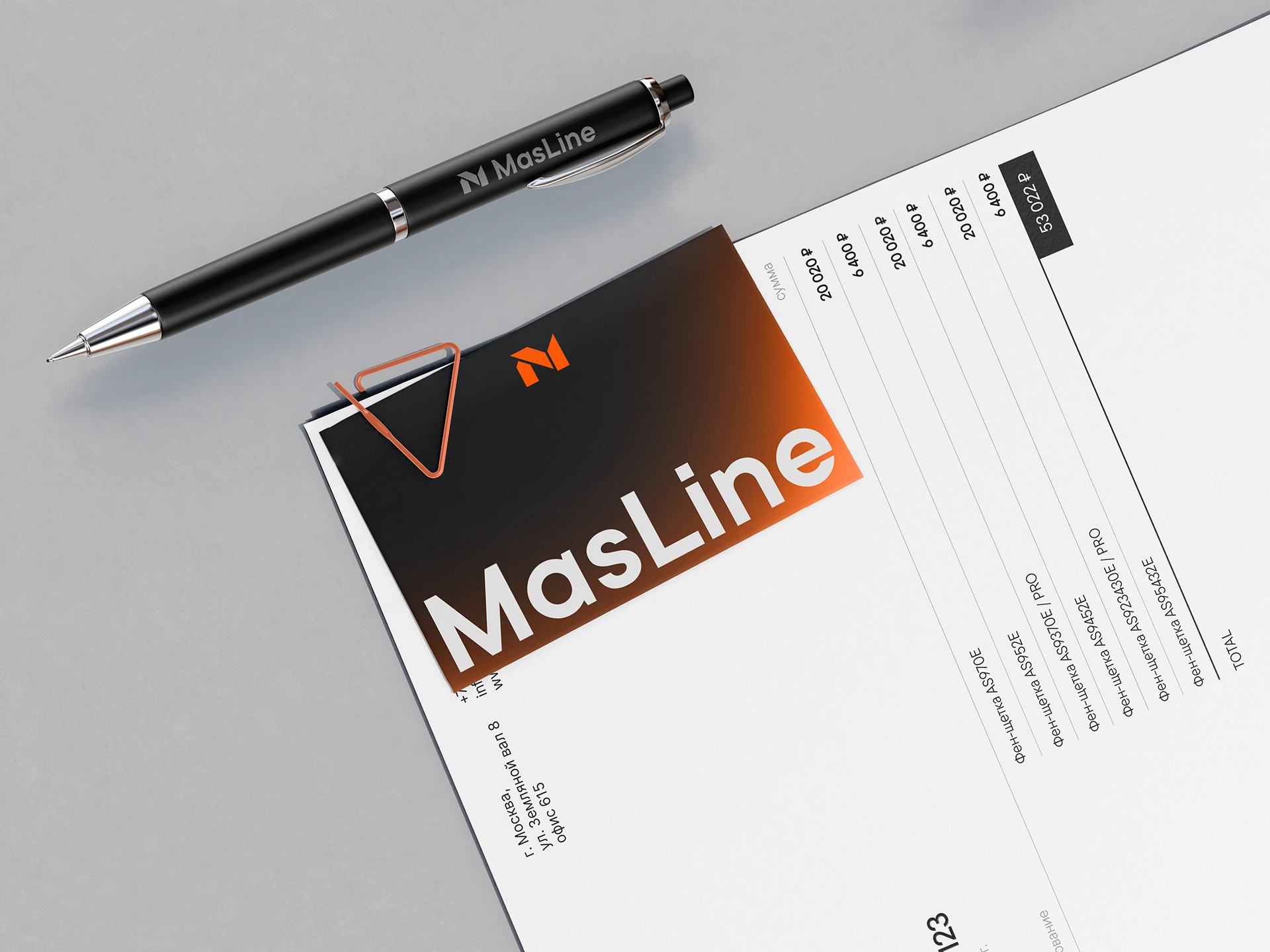 MasLine — Изображение №12 — Интерфейсы, Брендинг на Dprofile