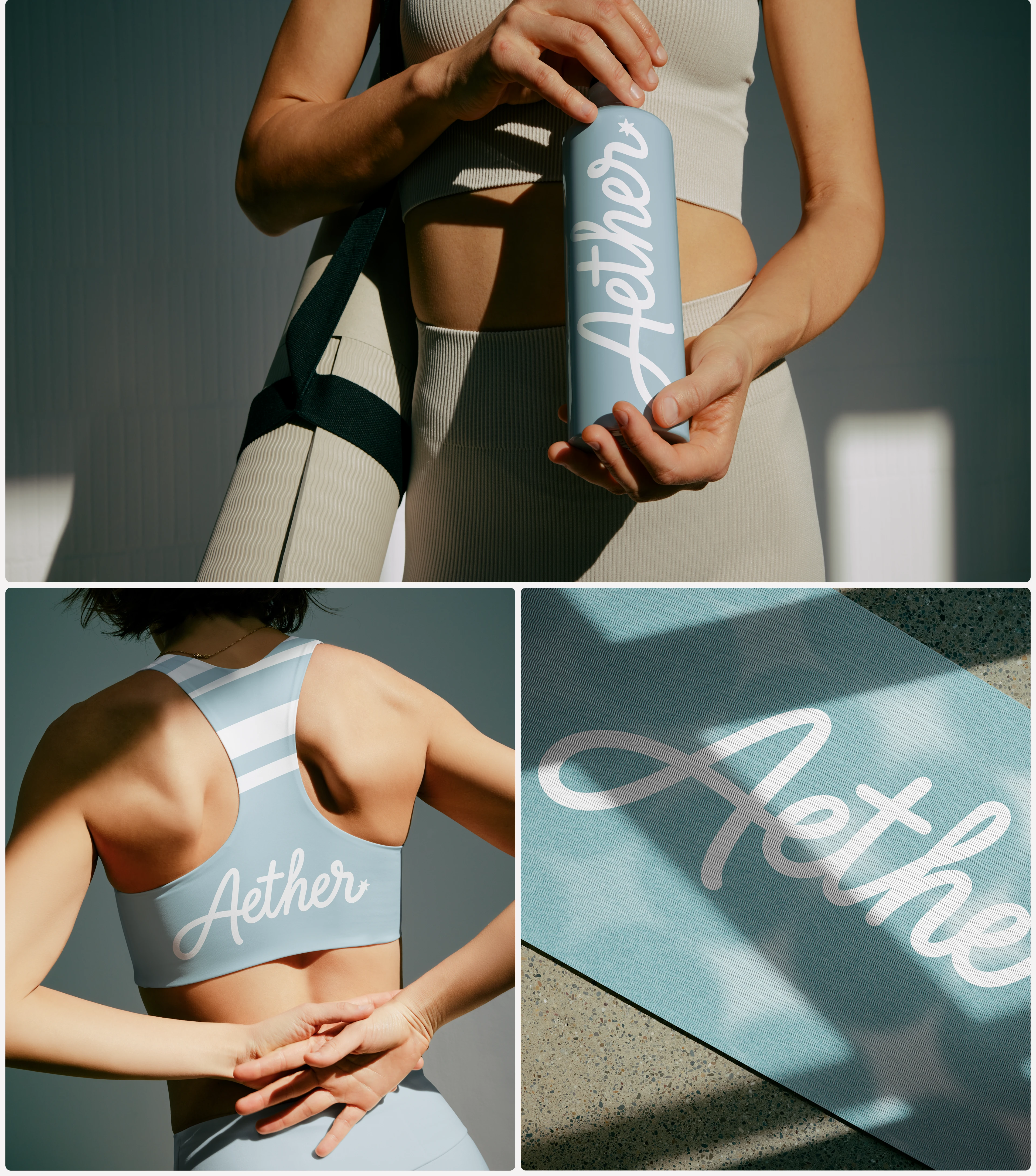 Aether | Brand identity for wellness app — Изображение №2 — Брендинг, Нейро на Dprofile