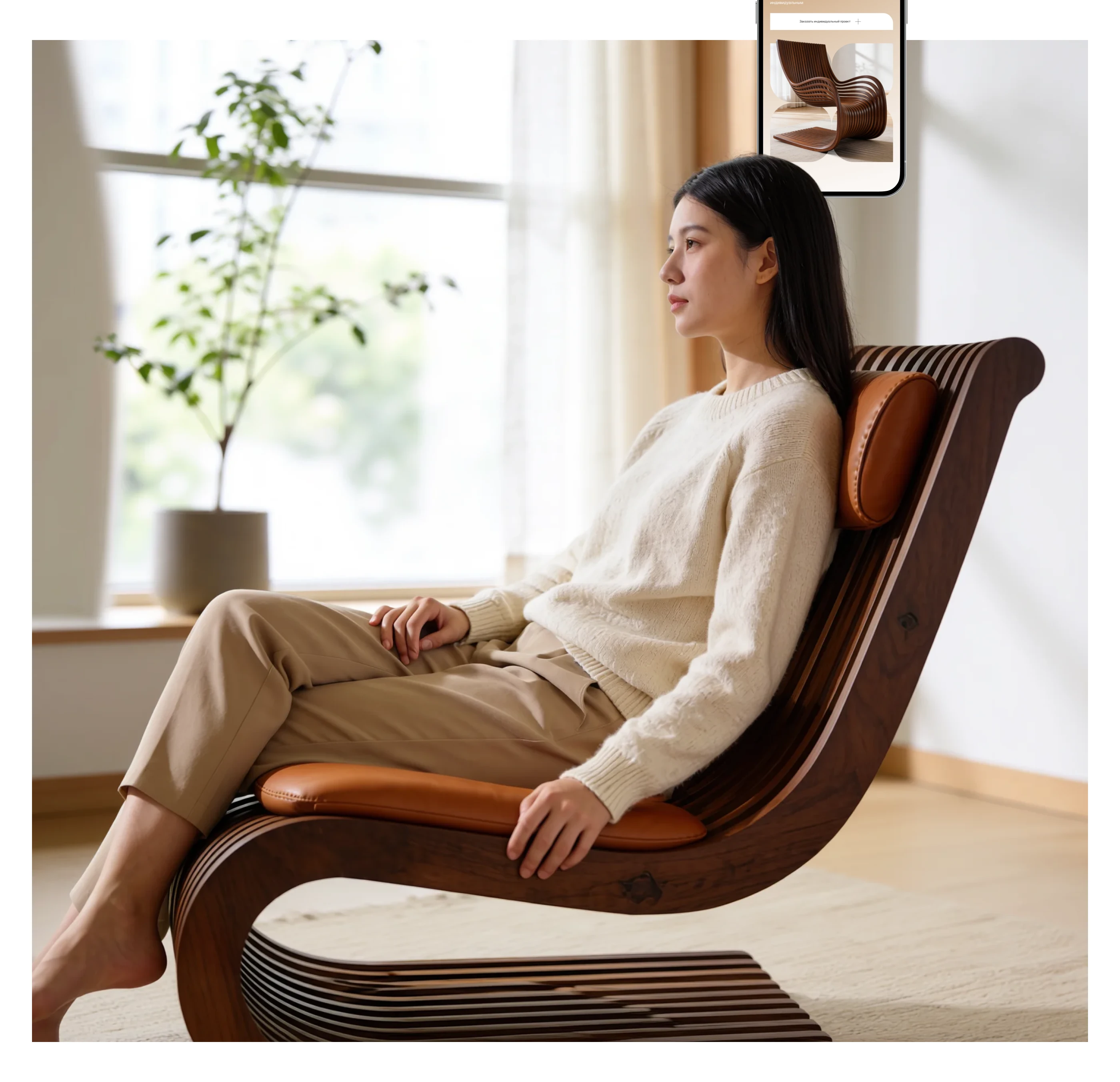 Linéa. Website Concept for Parametric Furniture Studio. — Изображение №5 — Интерфейсы, Анимация на Dprofile