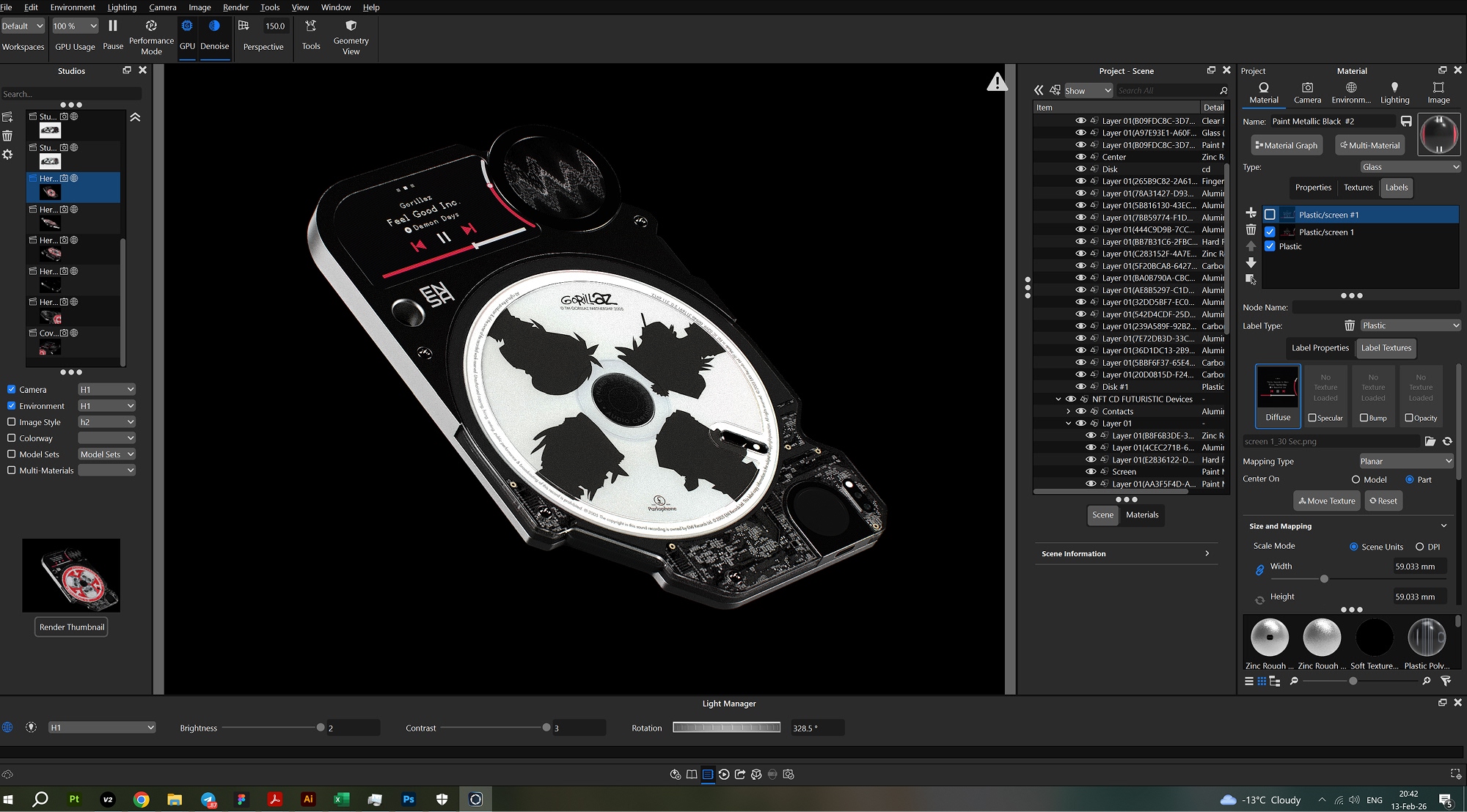Audio Player «ENSA» — Изображение №18 — 3D, Промдизайн на Dprofile