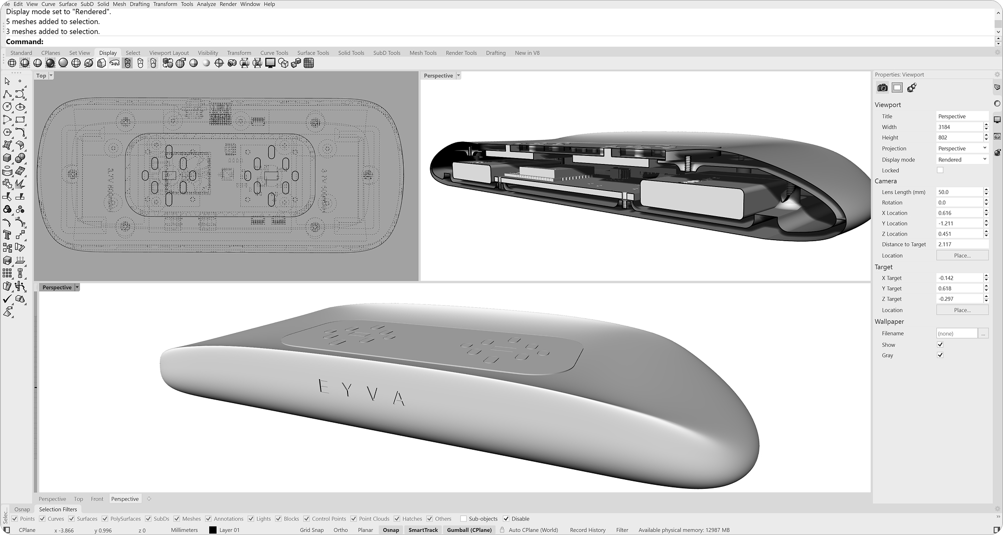 EYVA — Wellness Device — Изображение №25 — 3D, Промдизайн на Dprofile
