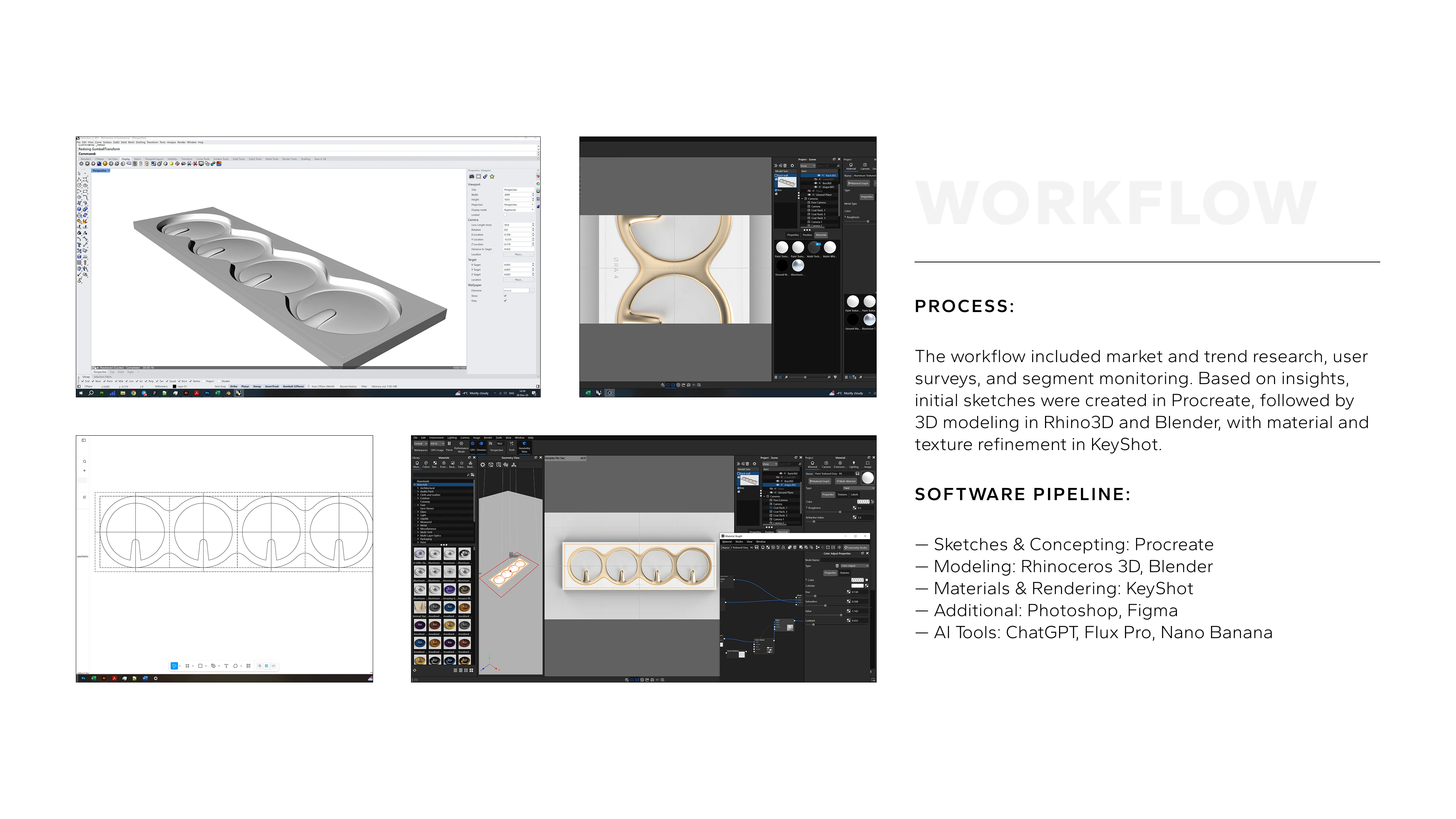 Minimalist Coat Rack «ØRA 4» — Изображение №11 — 3D, Промдизайн на Dprofile