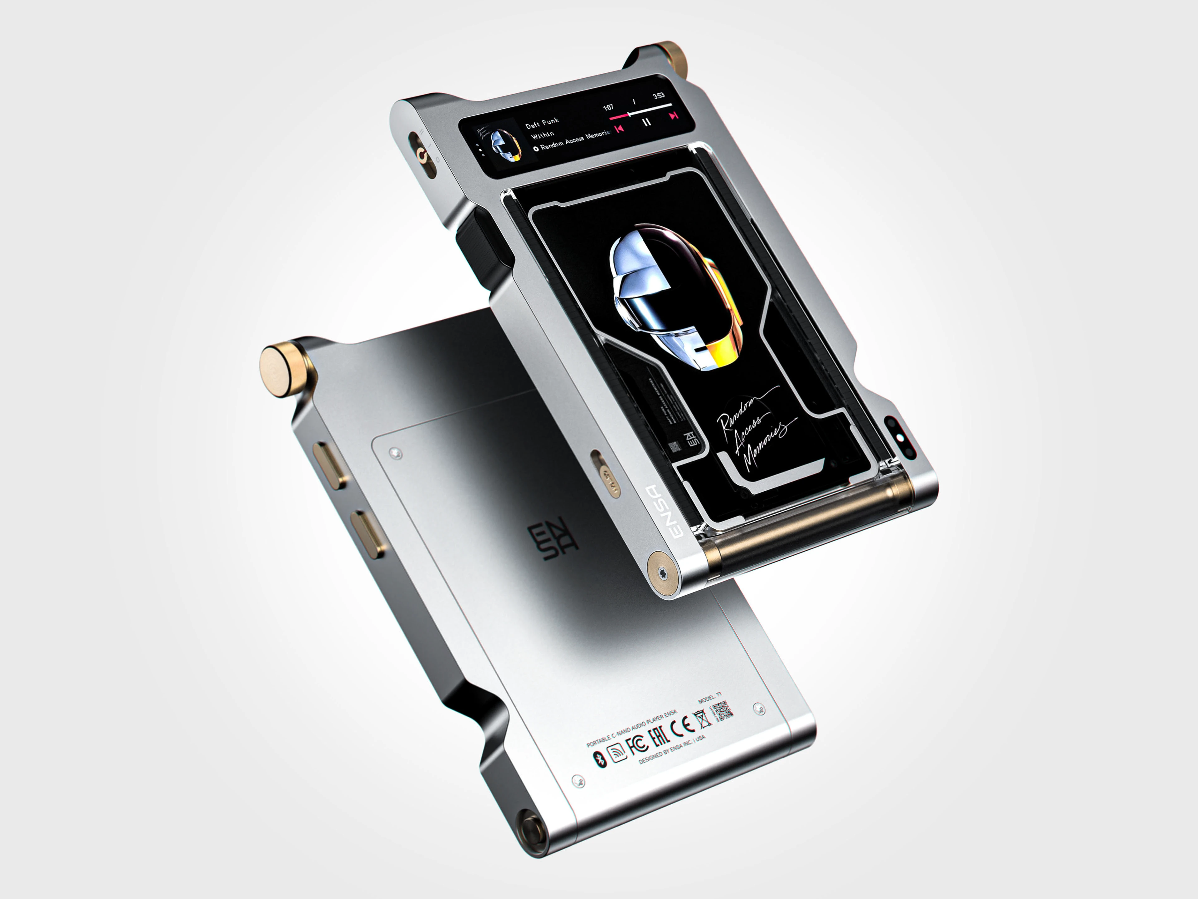 ENSA T1 — Modern Audio Player — Изображение №22 — 3D, Промдизайн на Dprofile