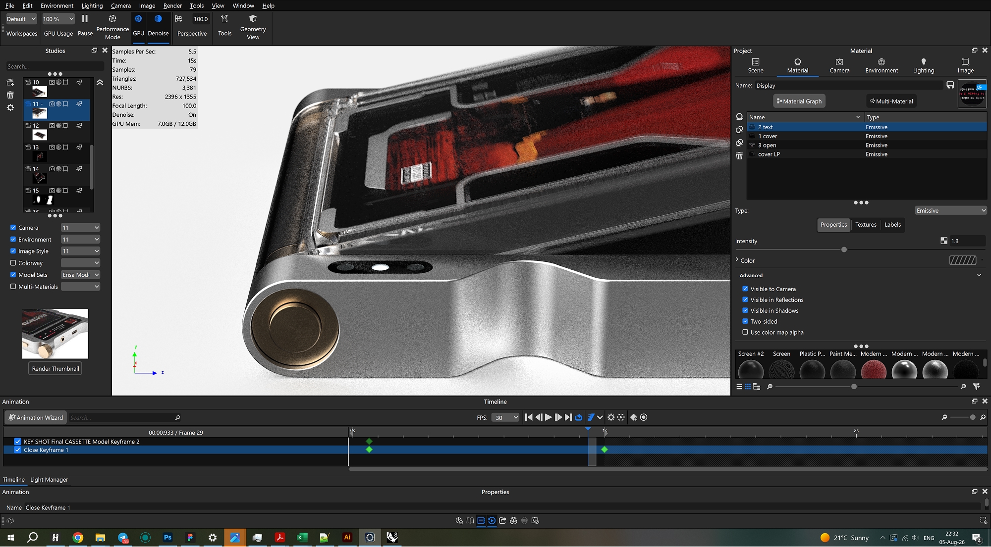 ENSA T1 — Modern Audio Player — Изображение №20 — 3D, Промдизайн на Dprofile