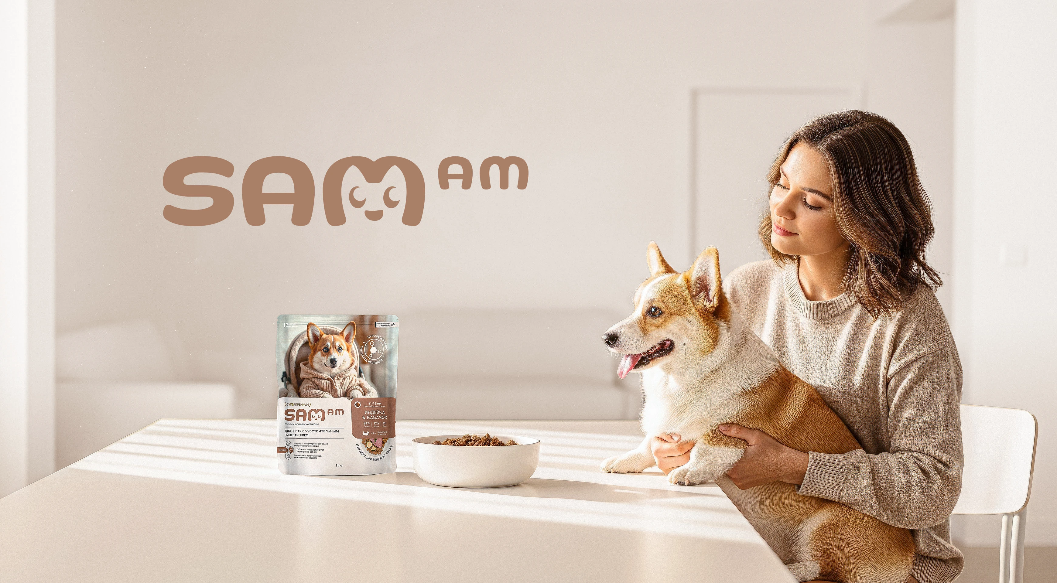 SAM AM — Branding & Packaging — Изображение №1 — Брендинг, 3D на Dprofile