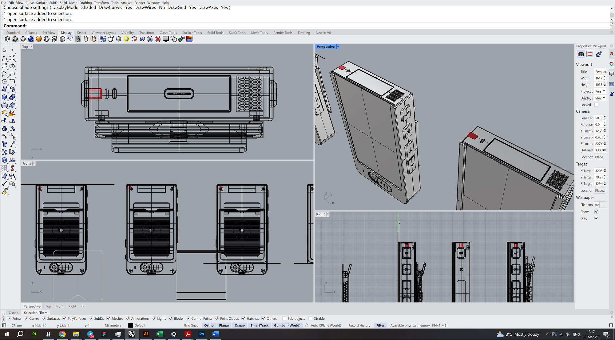 Wearable Smart Badge «SPUTNIK» — Изображение №20 — 3D, Промдизайн на Dprofile