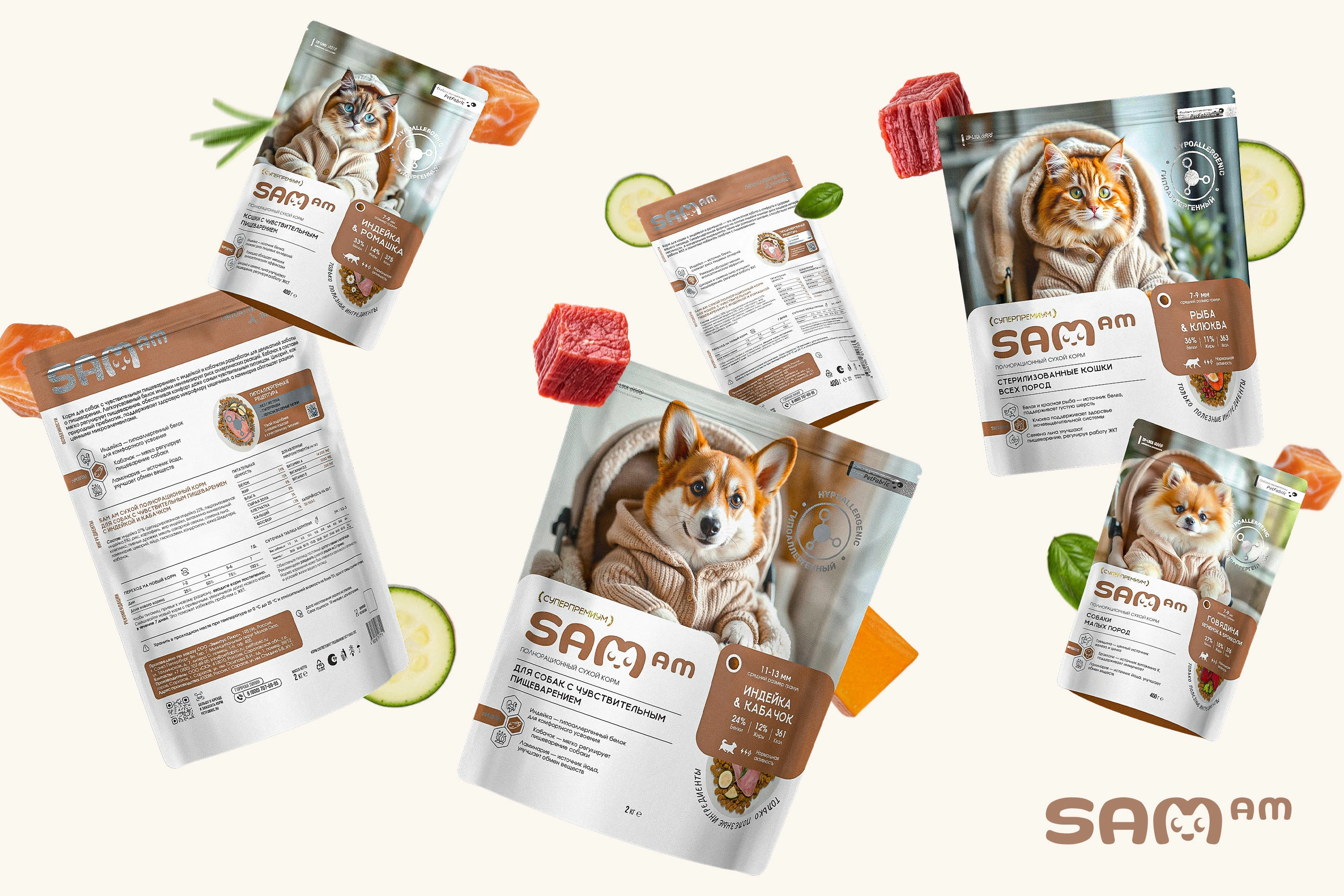 SAM AM — Branding & Packaging — Изображение №34 — Брендинг, 3D на Dprofile