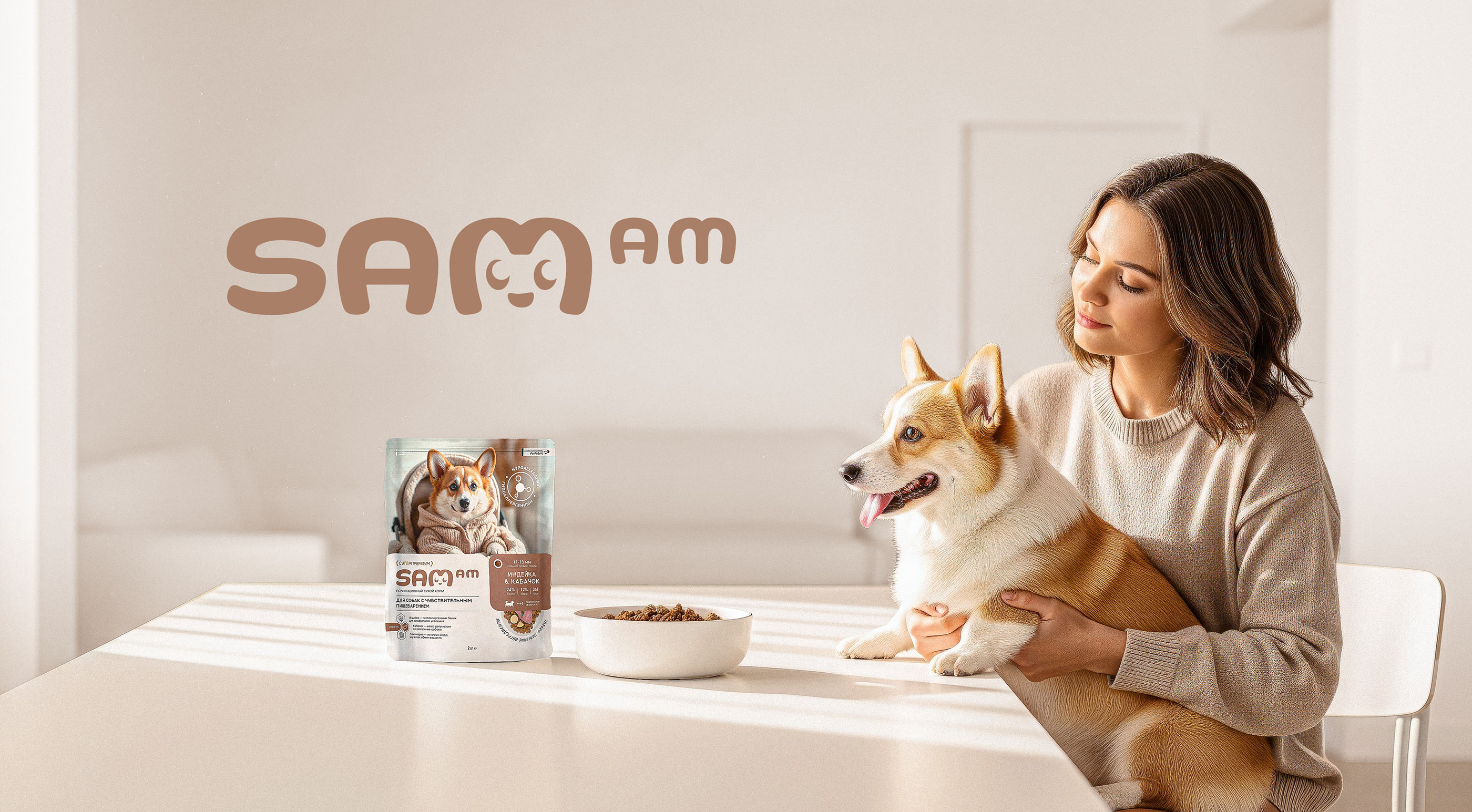 SAM AM — Branding & Packaging — Изображение №1 — Брендинг, 3D на Dprofile