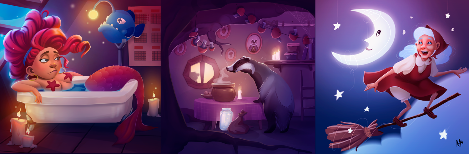 Персонажи из сказки — Изображение №1 — Иллюстрация на Dprofile