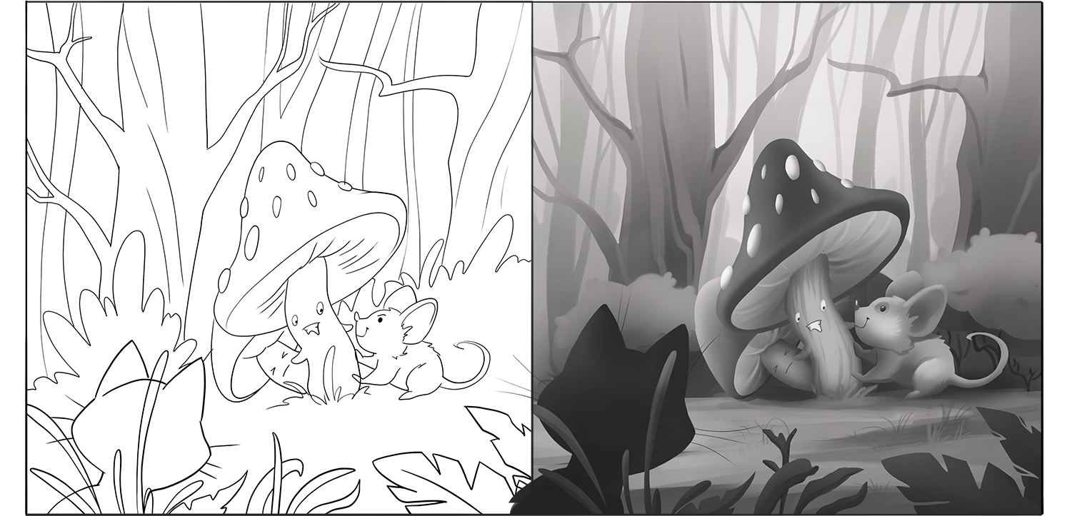 Свет и цвет в иллюстрации. — Изображение №2 — Иллюстрация на Dprofile