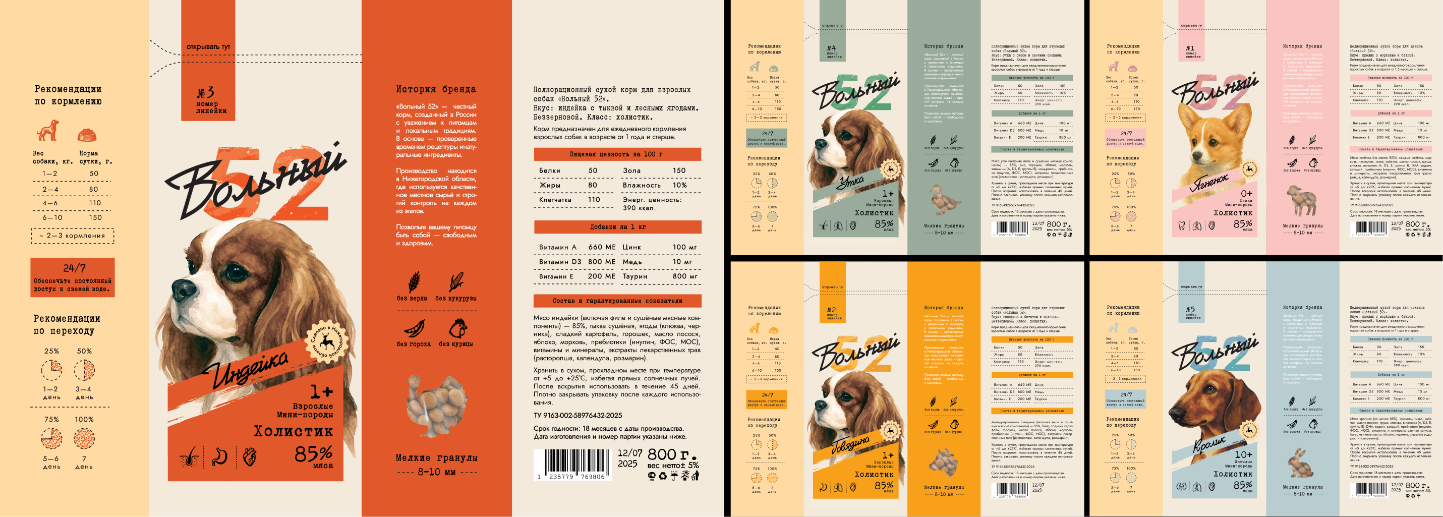 Упаковка холистик корма для собак | Вольный 52 — Изображение №19 — Брендинг на Dprofile
