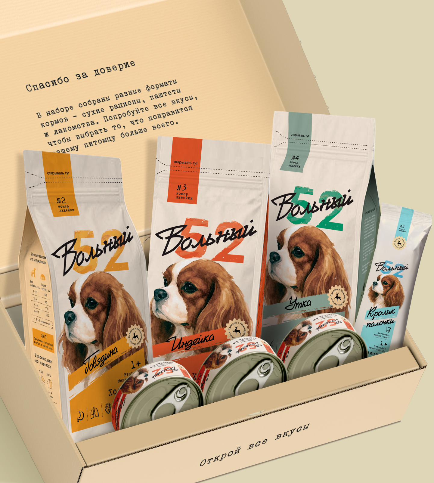 Упаковка холистик корма для собак | Вольный 52 — Изображение №21 — Брендинг на Dprofile