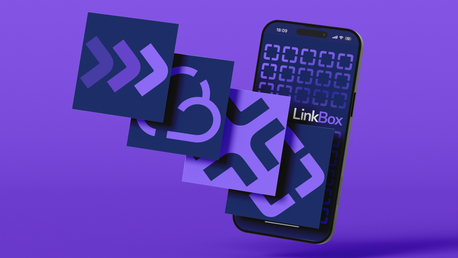 Link Box — айдентика для AI платформы — Изображение №7 — Брендинг на Dprofile