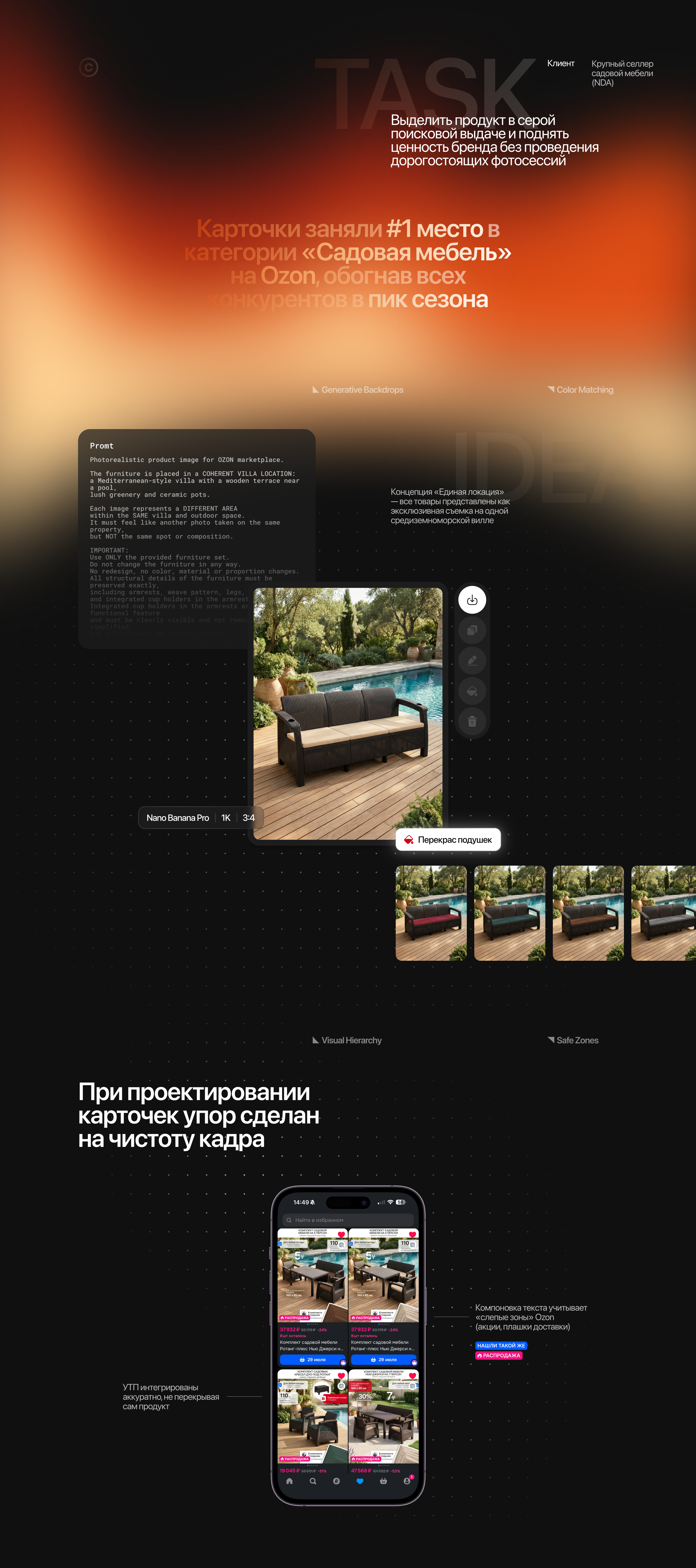 Outdoor Furniture Infographics Generative AI & Visual Ident… — Изображение №2 — Графика, Нейро на Dprofile