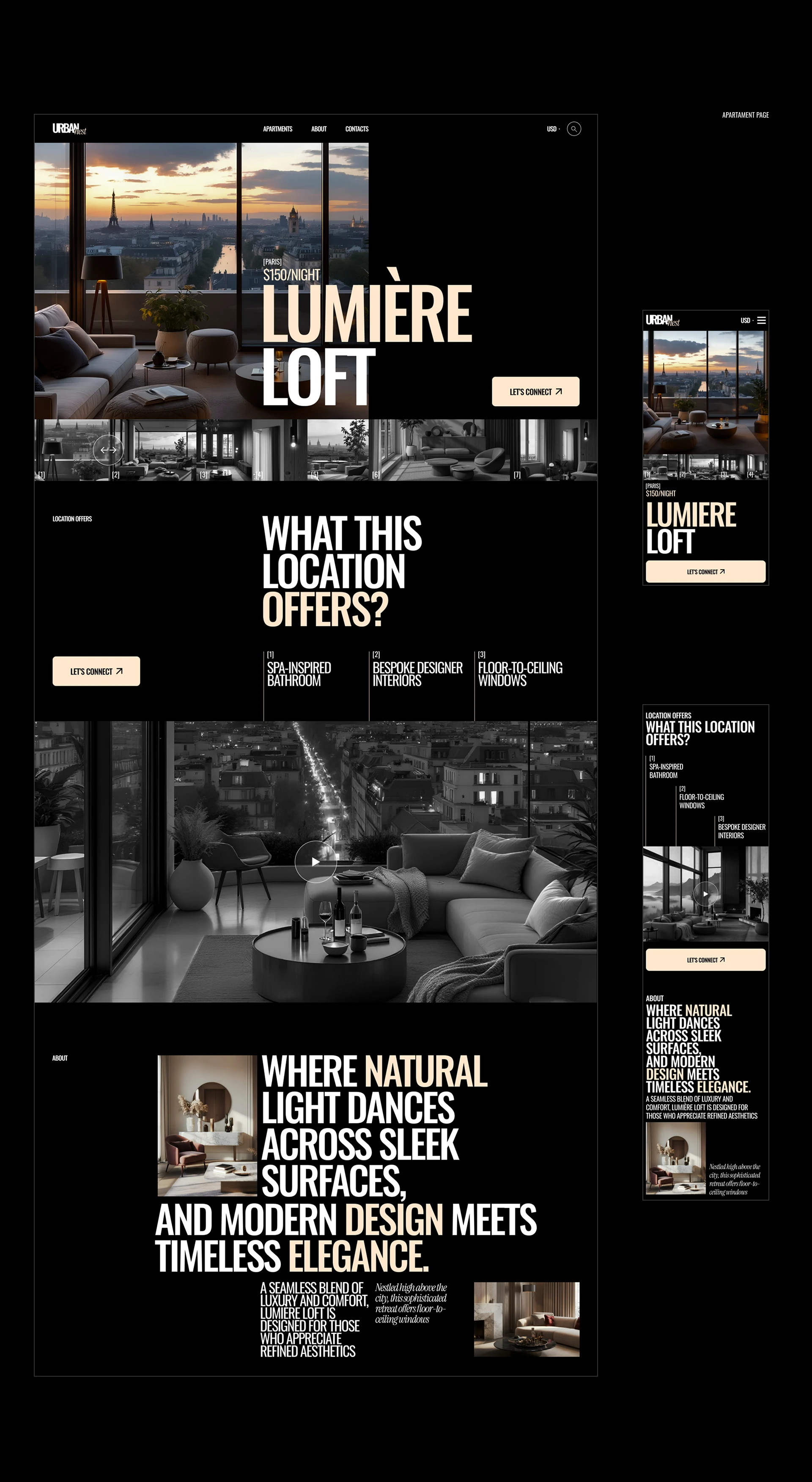 URBANNEST — Изображение №10 — Интерфейсы, Брендинг на Dprofile