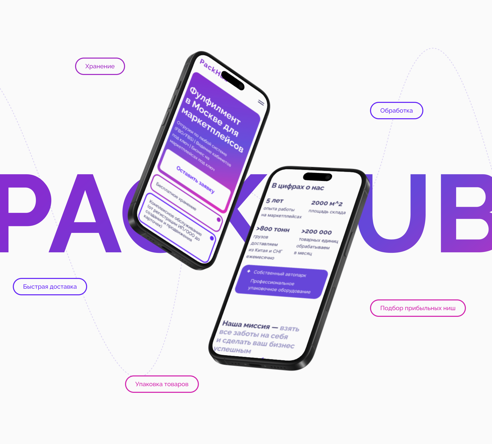 Сайт на Тильде для фулфилмент-компании в Москве — Изображение №5 — Интерфейсы на Dprofile