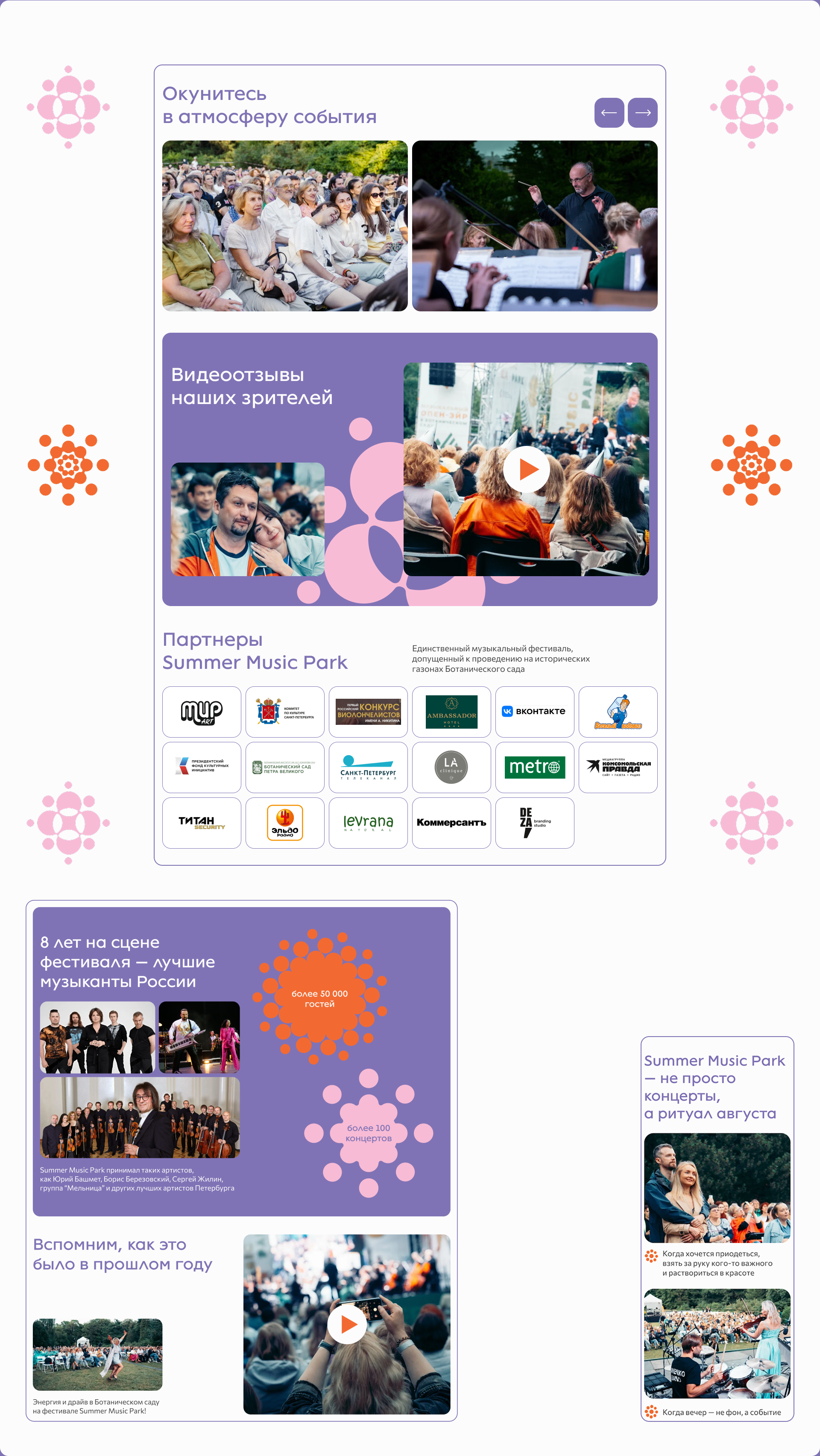 Сайт на Тильде для музыкального фестиваля — Изображение №8 — Интерфейсы на Dprofile