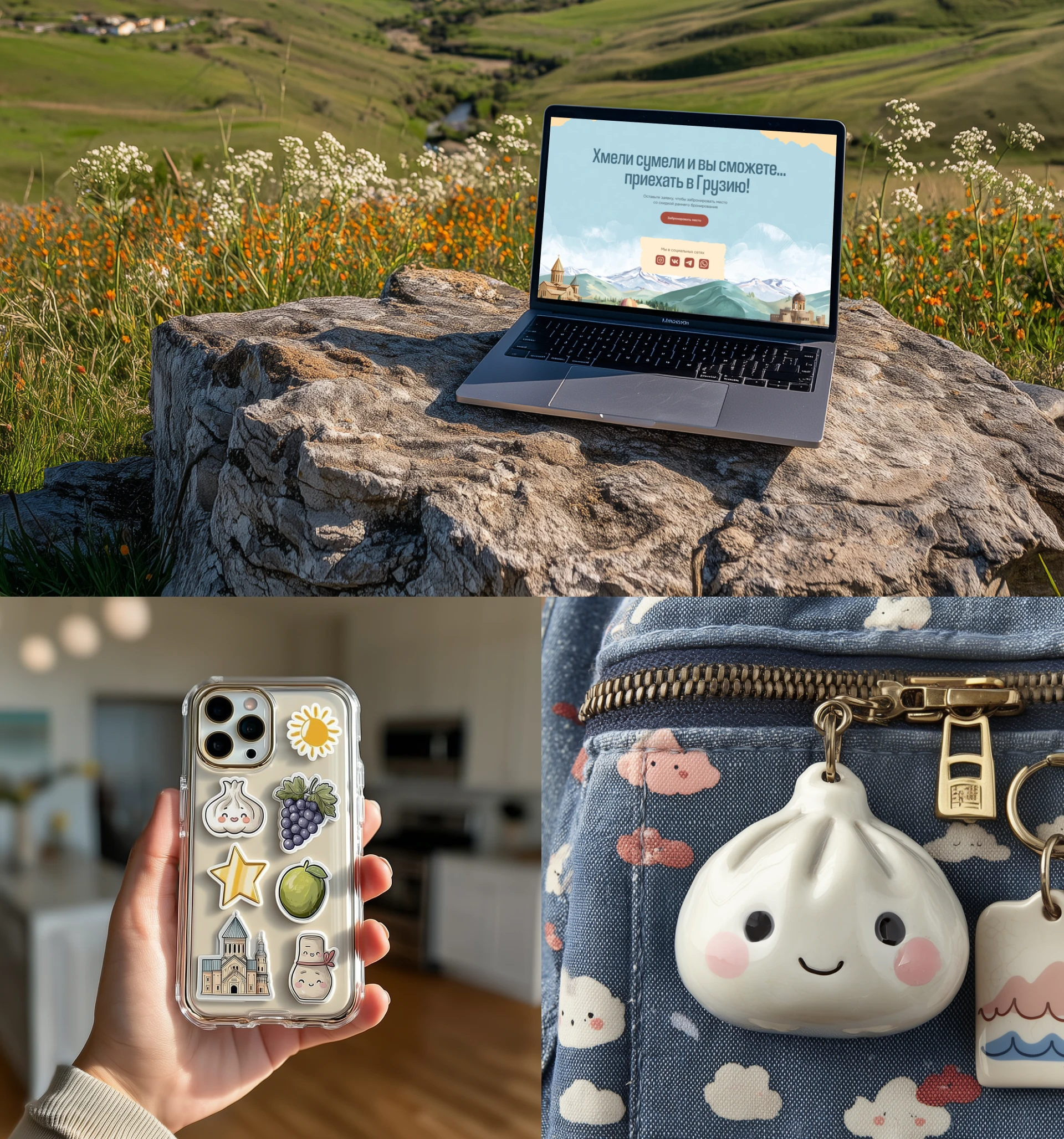 Сайт для продажи тура в Грузию — Изображение №9 — Интерфейсы, Иллюстрация на Dprofile