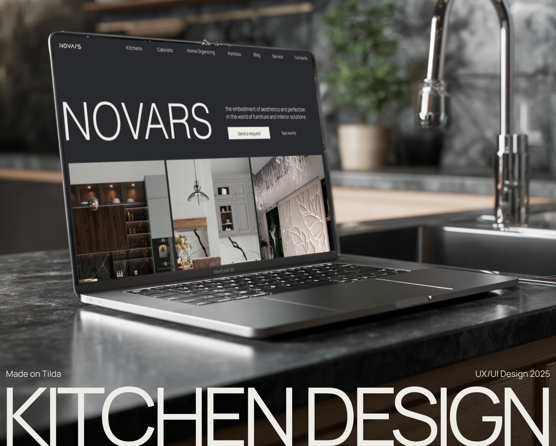 Сайт для кухонь на Тильде — Изображение №1 — Интерфейсы на Dprofile