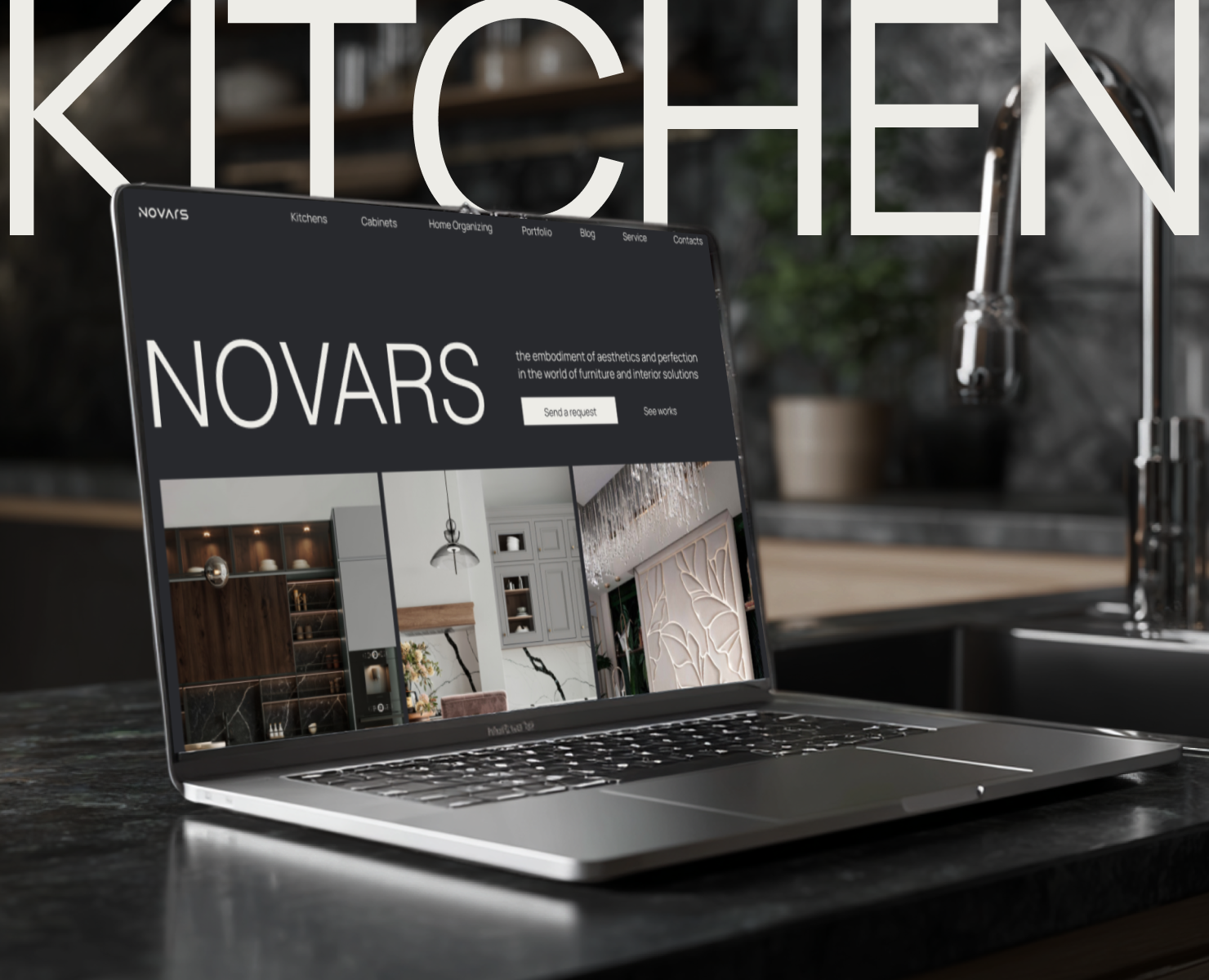 Сайт для кухонь на Тильде — Интерфейсы на Dprofile