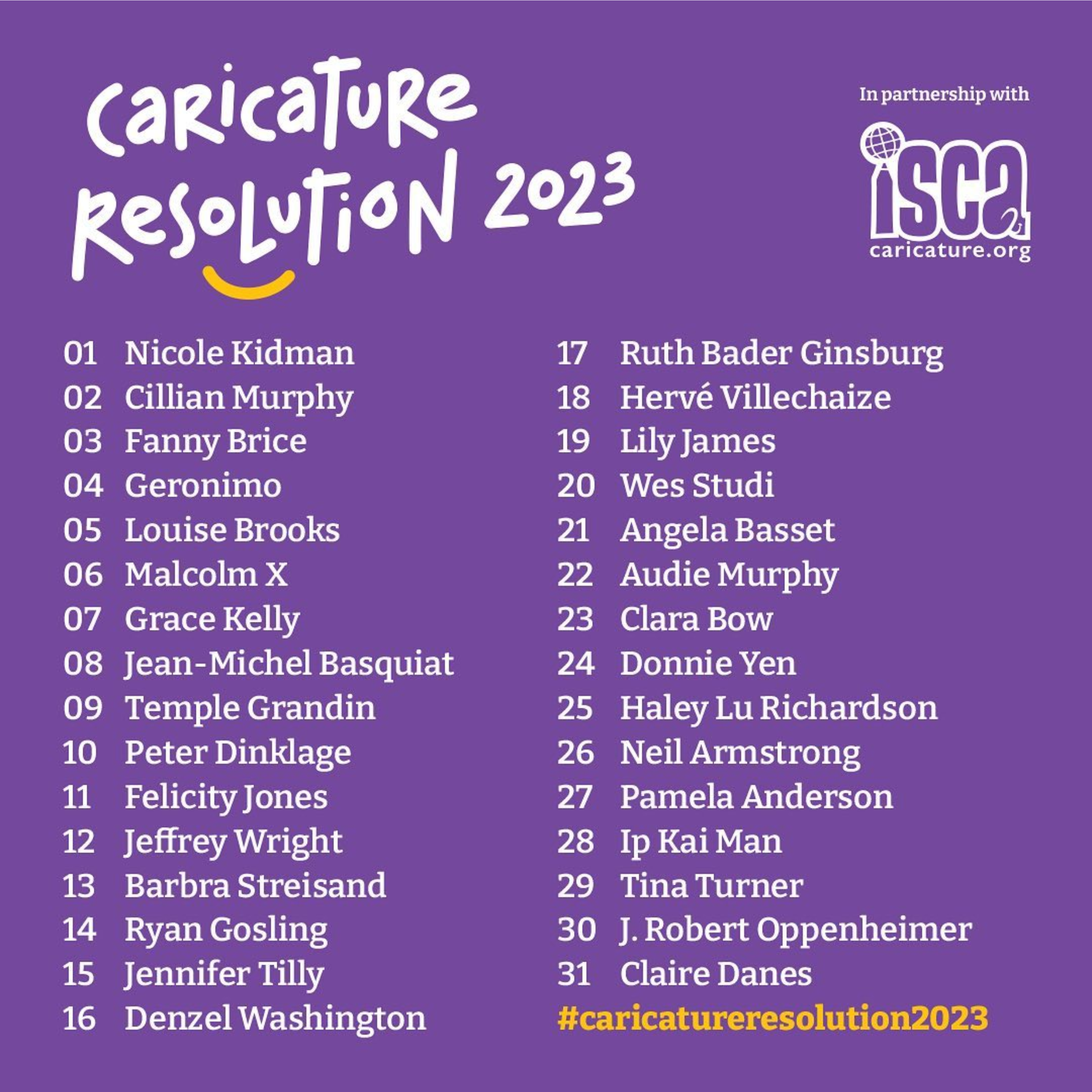 Carcature resolution 2023 — Изображение №33 — Иллюстрация, Графика на Dprofile