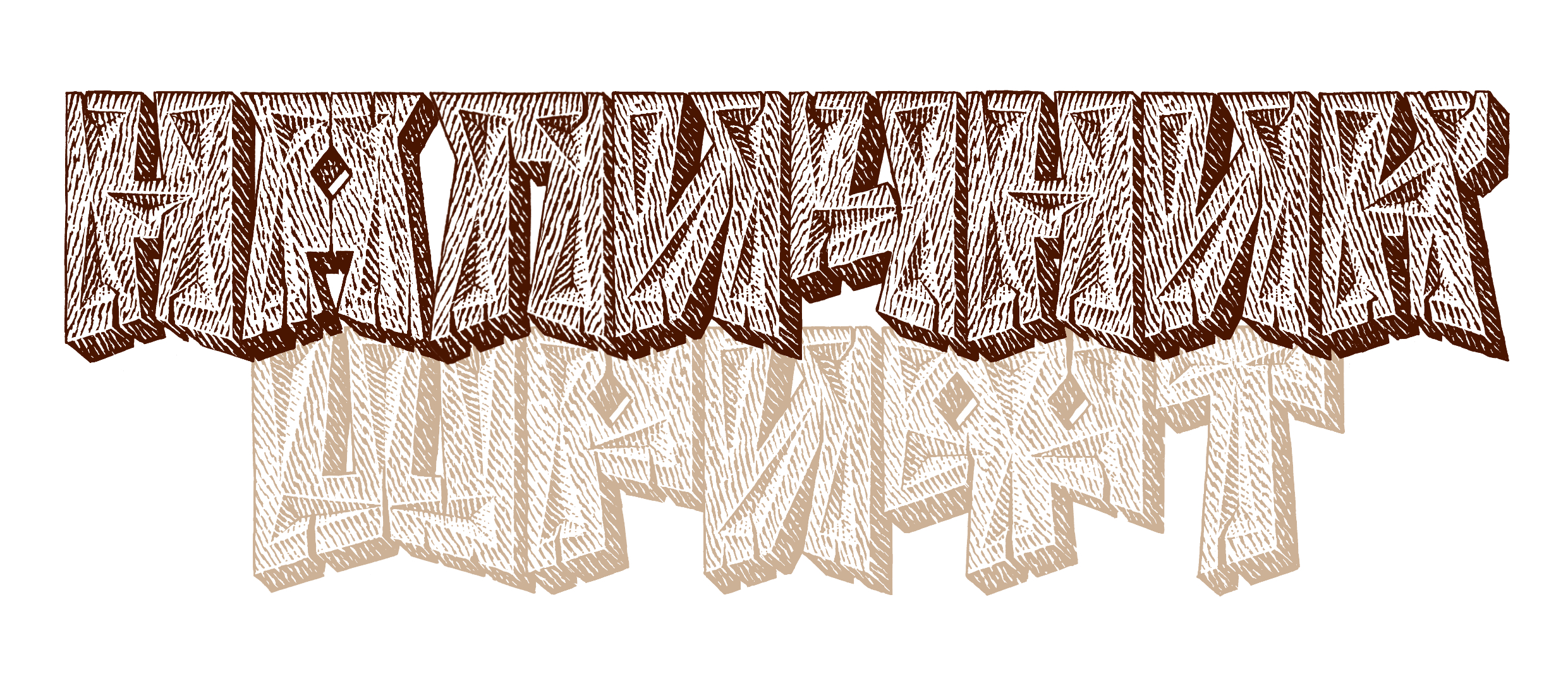 Резной Буквальный челлендж 2025 — Изображение №1 — Иллюстрация, Графика на Dprofile