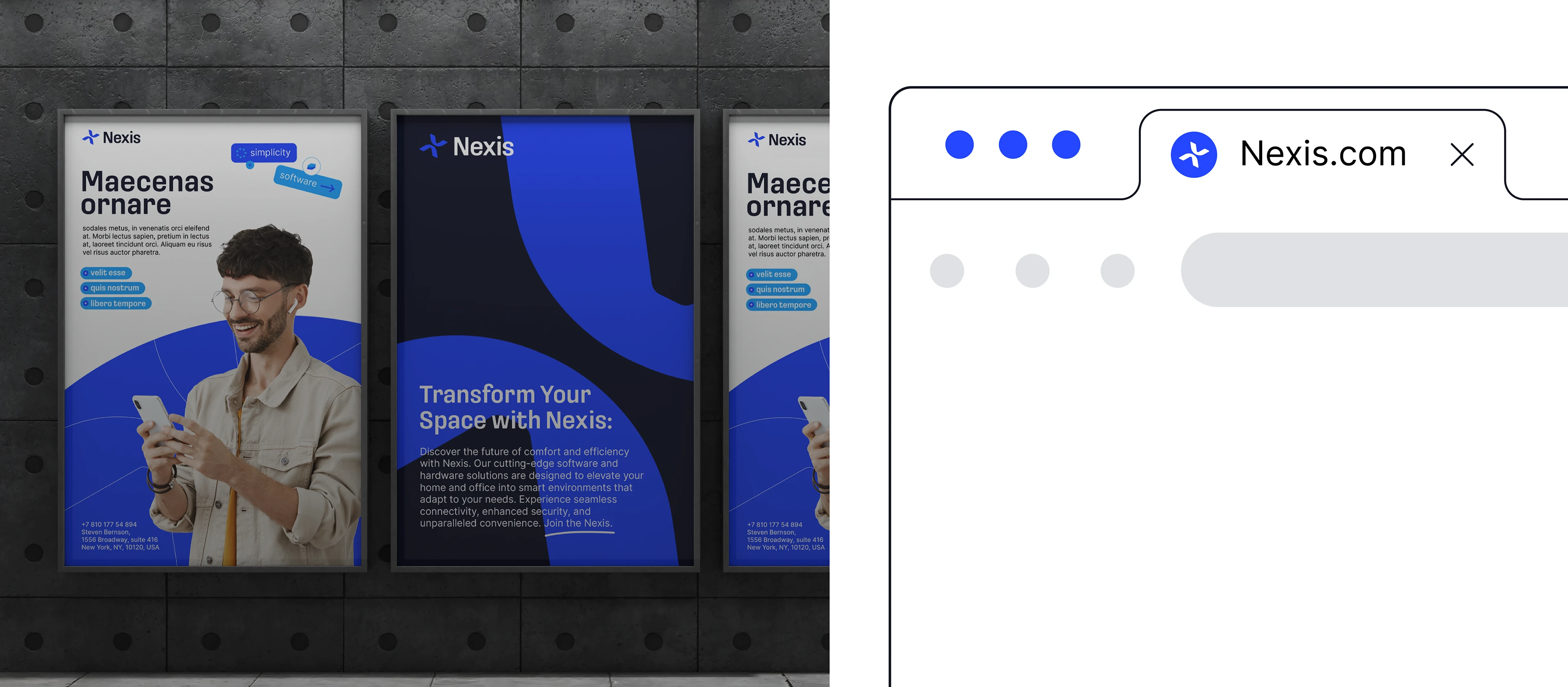 Фирменный стиль Nexis | IT компания — Изображение №7 — Брендинг на Dprofile