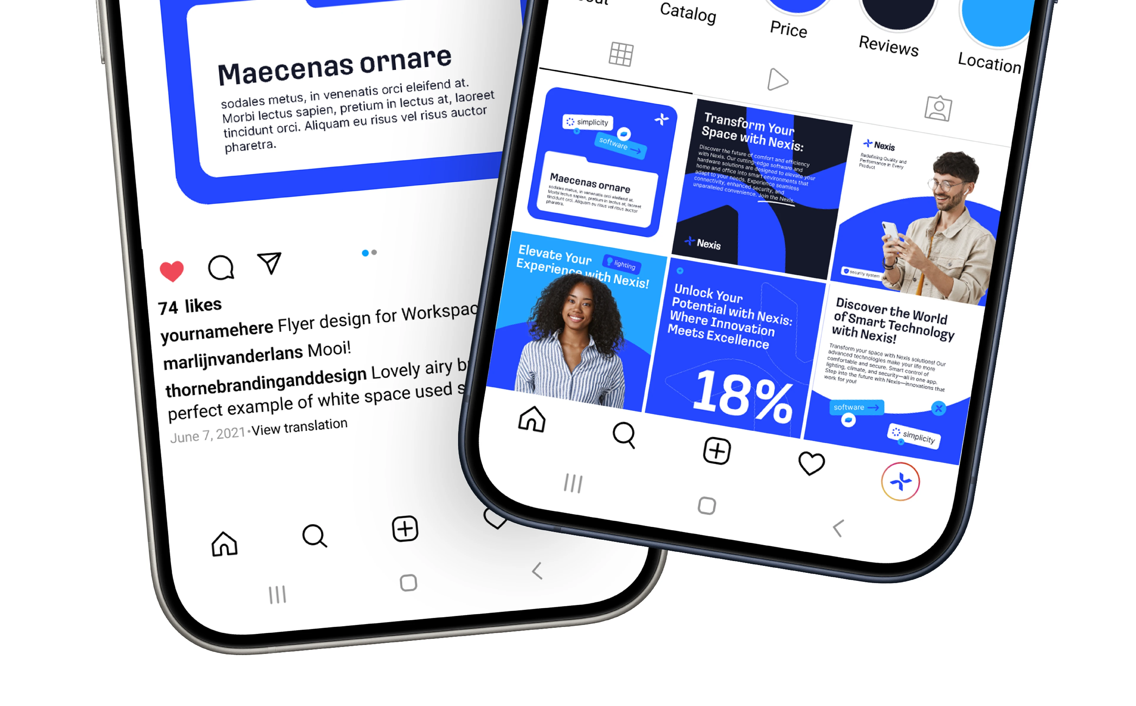 Фирменный стиль Nexis | IT компания — Изображение №9 — Брендинг на Dprofile