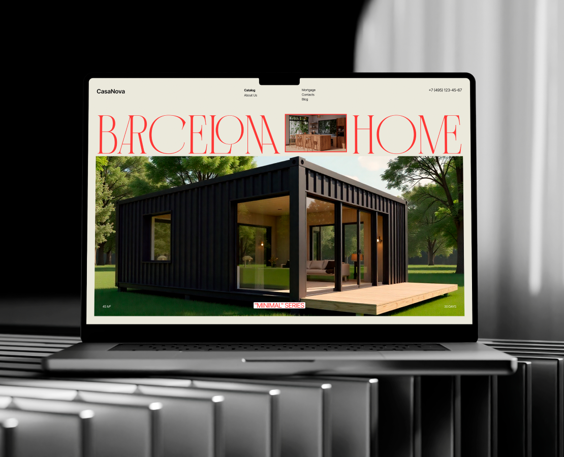 CasaNova | Corporate website | UI/UX на Dprofile