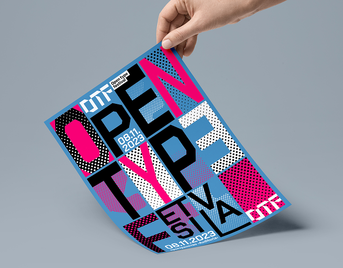 Лифлет для фестиваля Open Type Festival — Изображение №10 — Графика на Dprofile