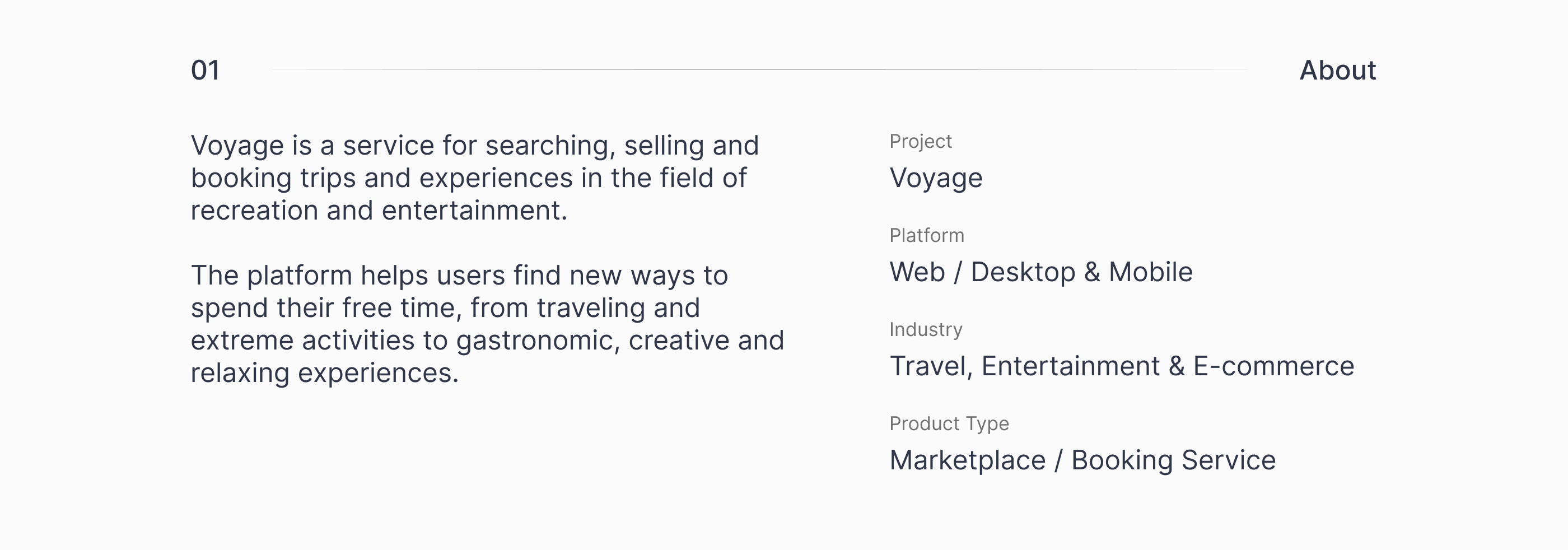 Voyage | Booking service — Изображение №2 — Интерфейсы на Dprofile