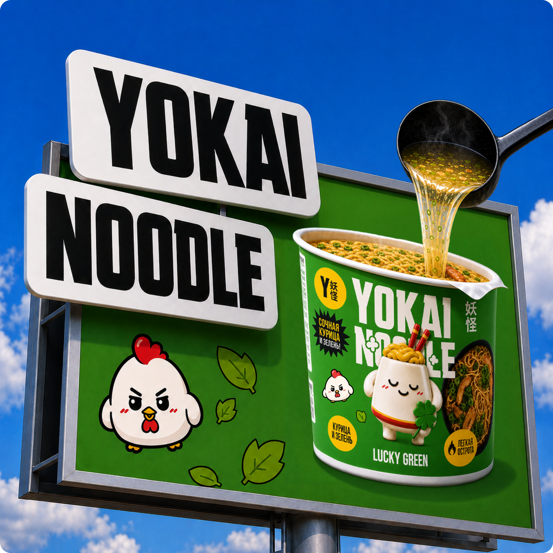 YOKAI NOODLE 妖 怪 — Изображение №5 — Брендинг, Иллюстрация на Dprofile