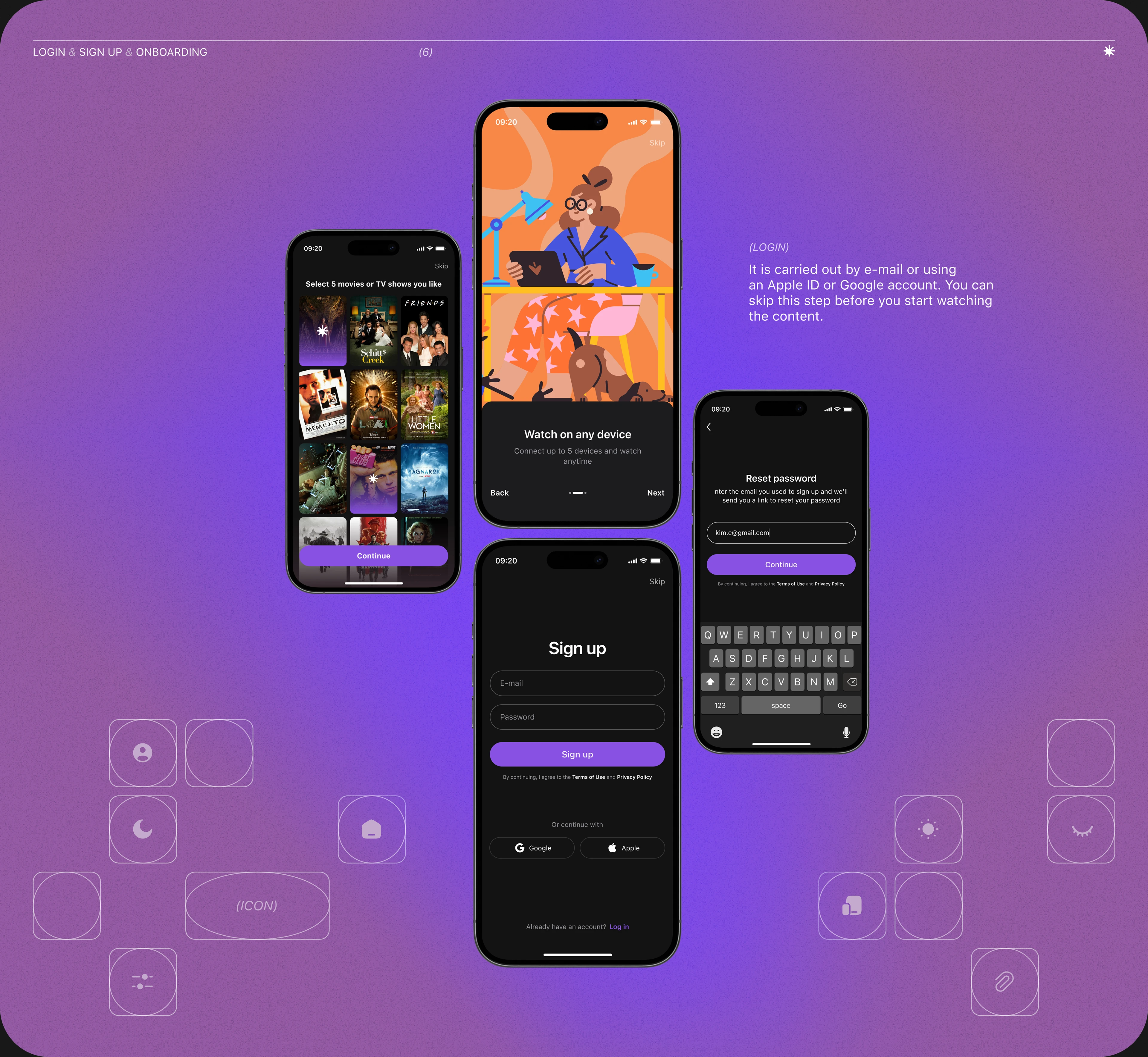 CINE | Сinema app — Изображение №7 — Интерфейсы на Dprofile