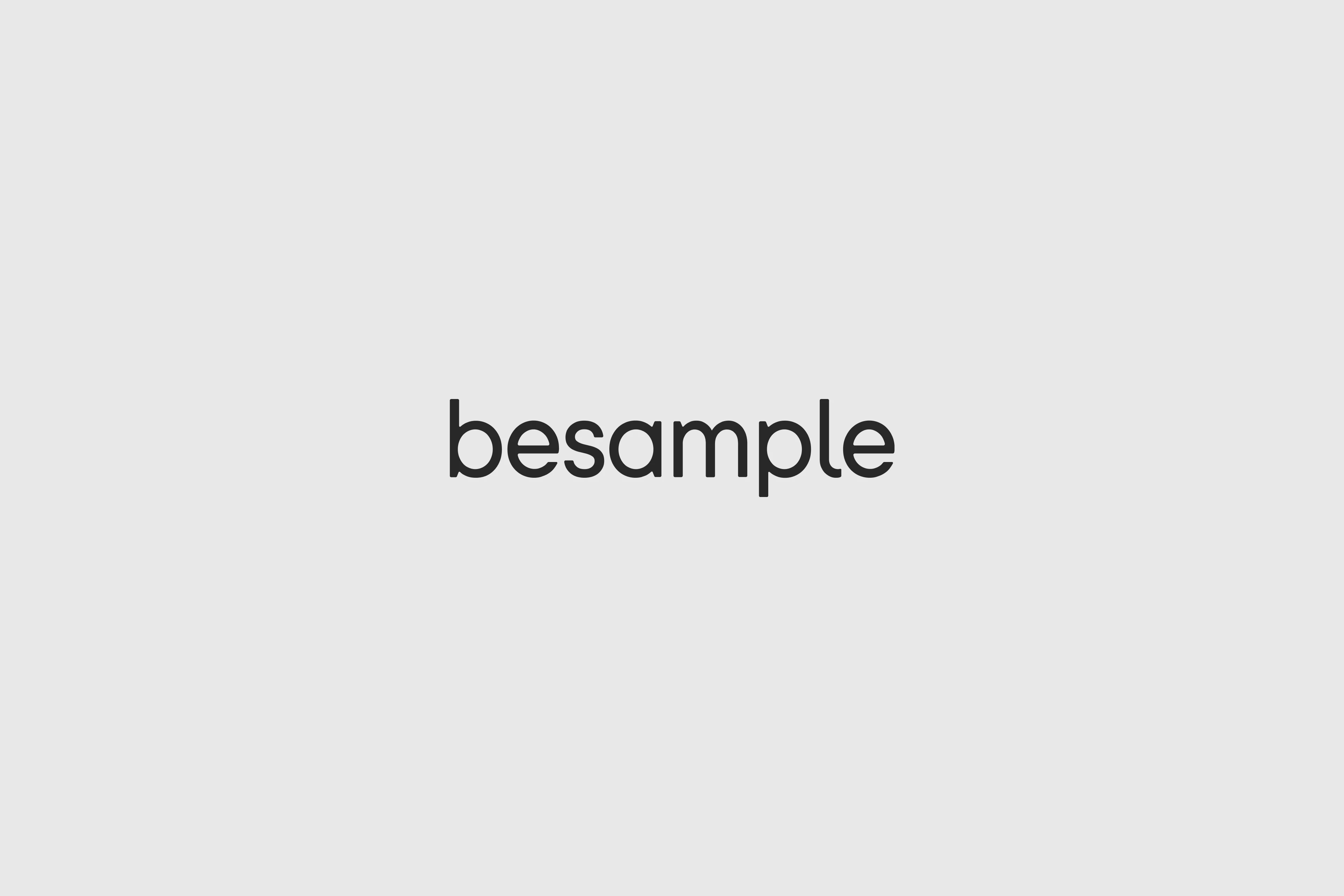 BESAMPLE — VISUAL IDENTITY — Изображение №1 — Брендинг, Нейро на Dprofile
