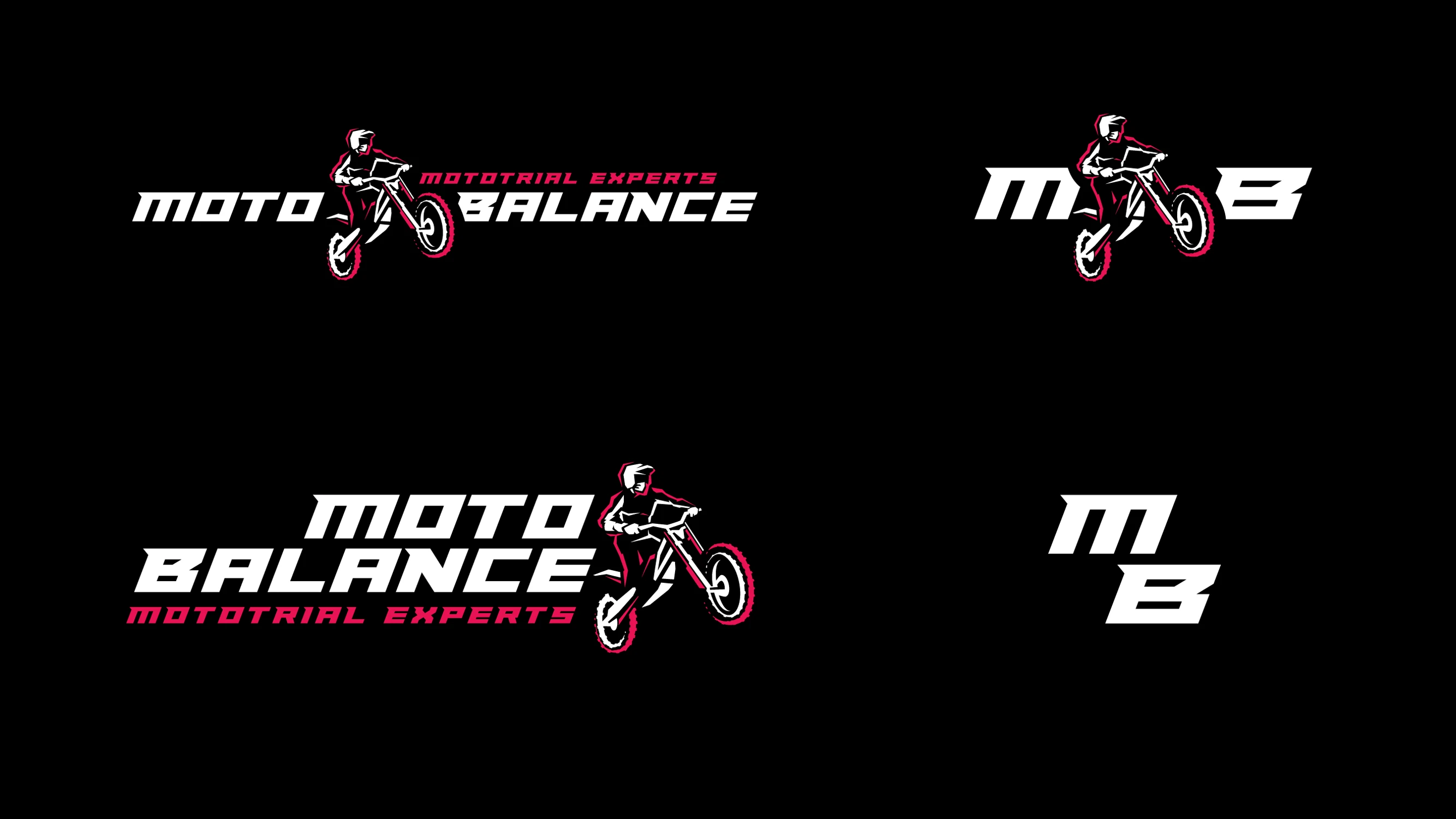 Айдентика MotoBalance — школы мототриала — Изображение №3 — Брендинг на Dprofile