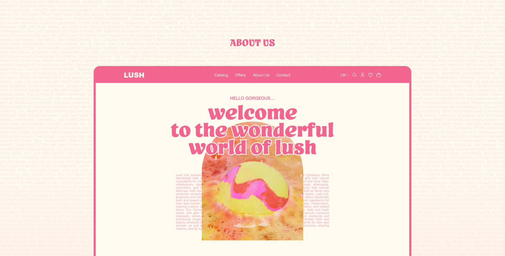 LUSH | Редизайн Интернет-магазина — Изображение №19 — Интерфейсы, Графика на Dprofile