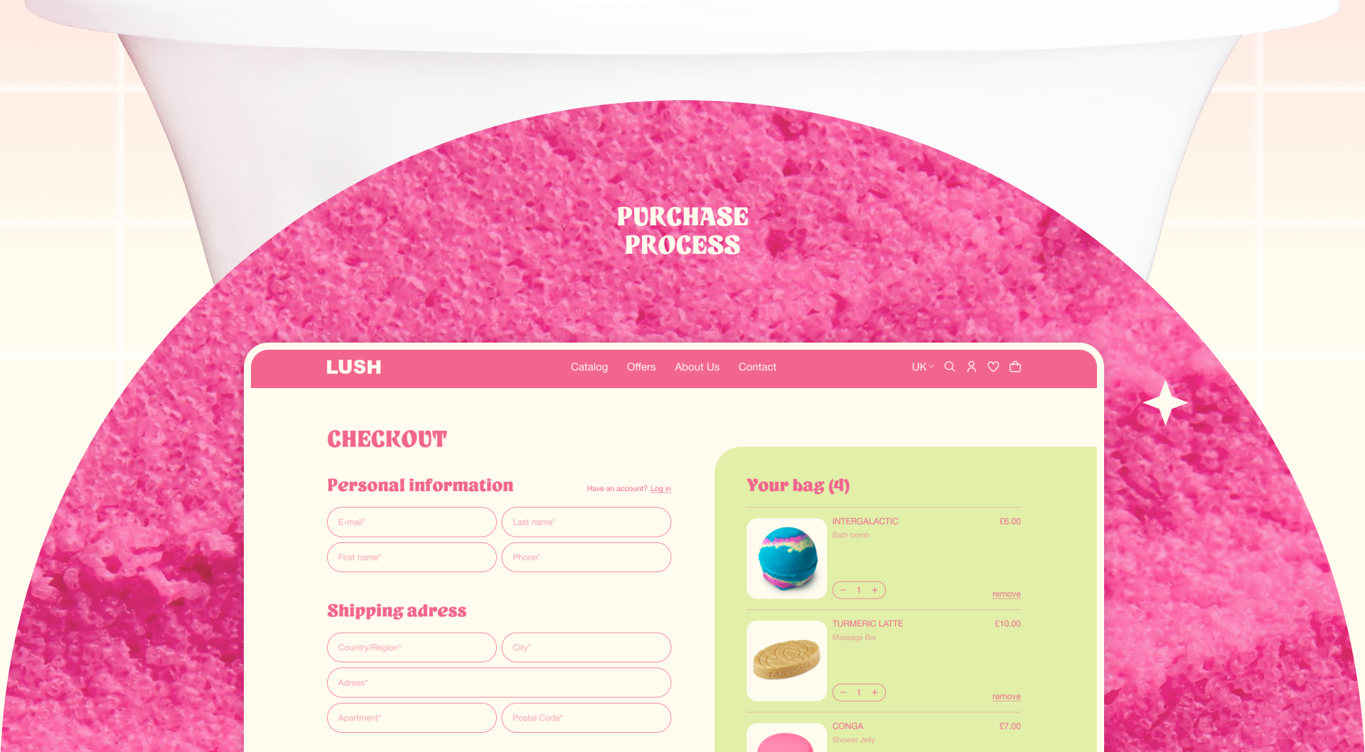 LUSH | Редизайн Интернет-магазина — Изображение №15 — Интерфейсы, Графика на Dprofile