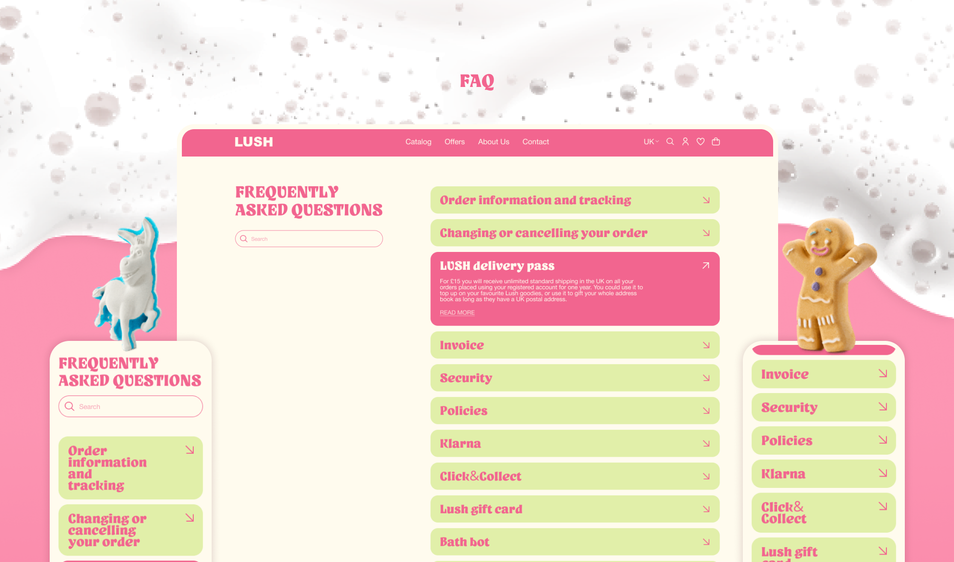 LUSH | Редизайн Интернет-магазина — Изображение №25 — Интерфейсы, Графика на Dprofile