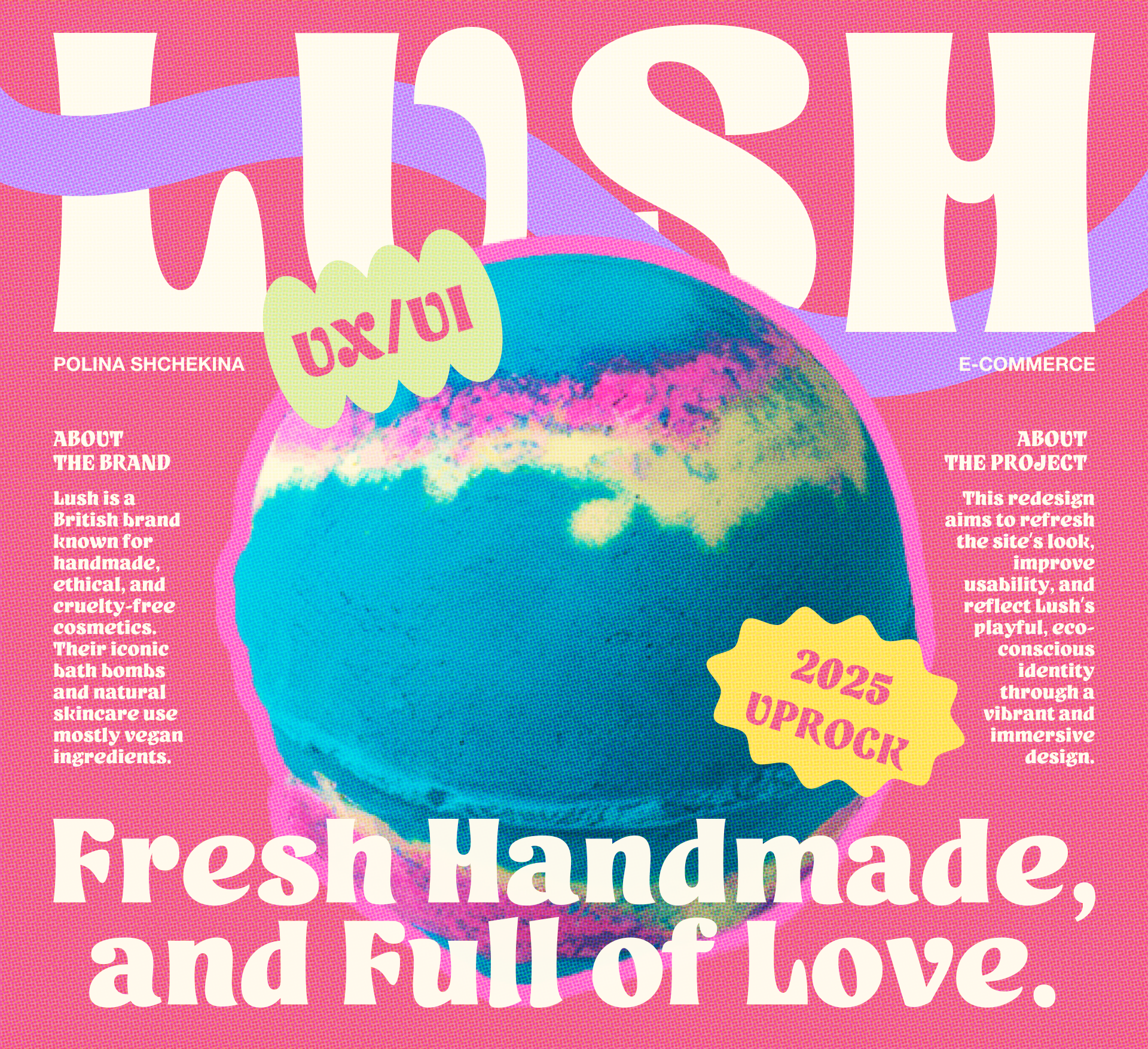 LUSH | Редизайн Интернет-магазина — Изображение №1 — Интерфейсы, Графика на Dprofile