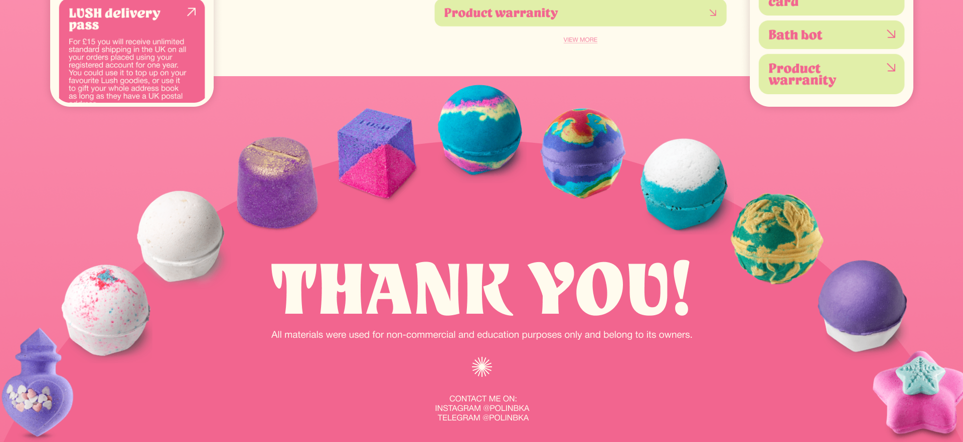 LUSH | Редизайн Интернет-магазина — Изображение №26 — Интерфейсы, Графика на Dprofile