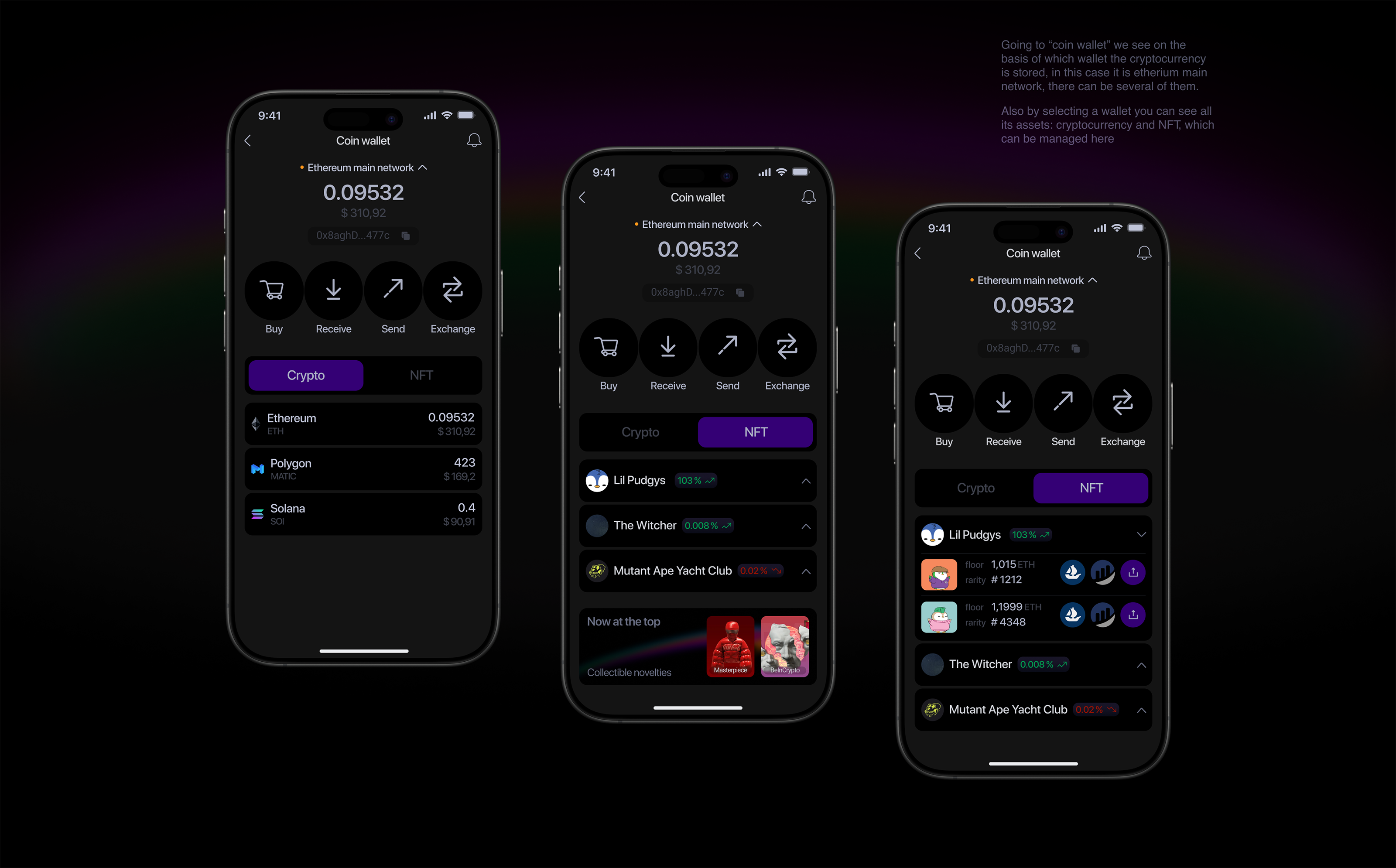 Multy wallet — Изображение №2 — Интерфейсы на Dprofile