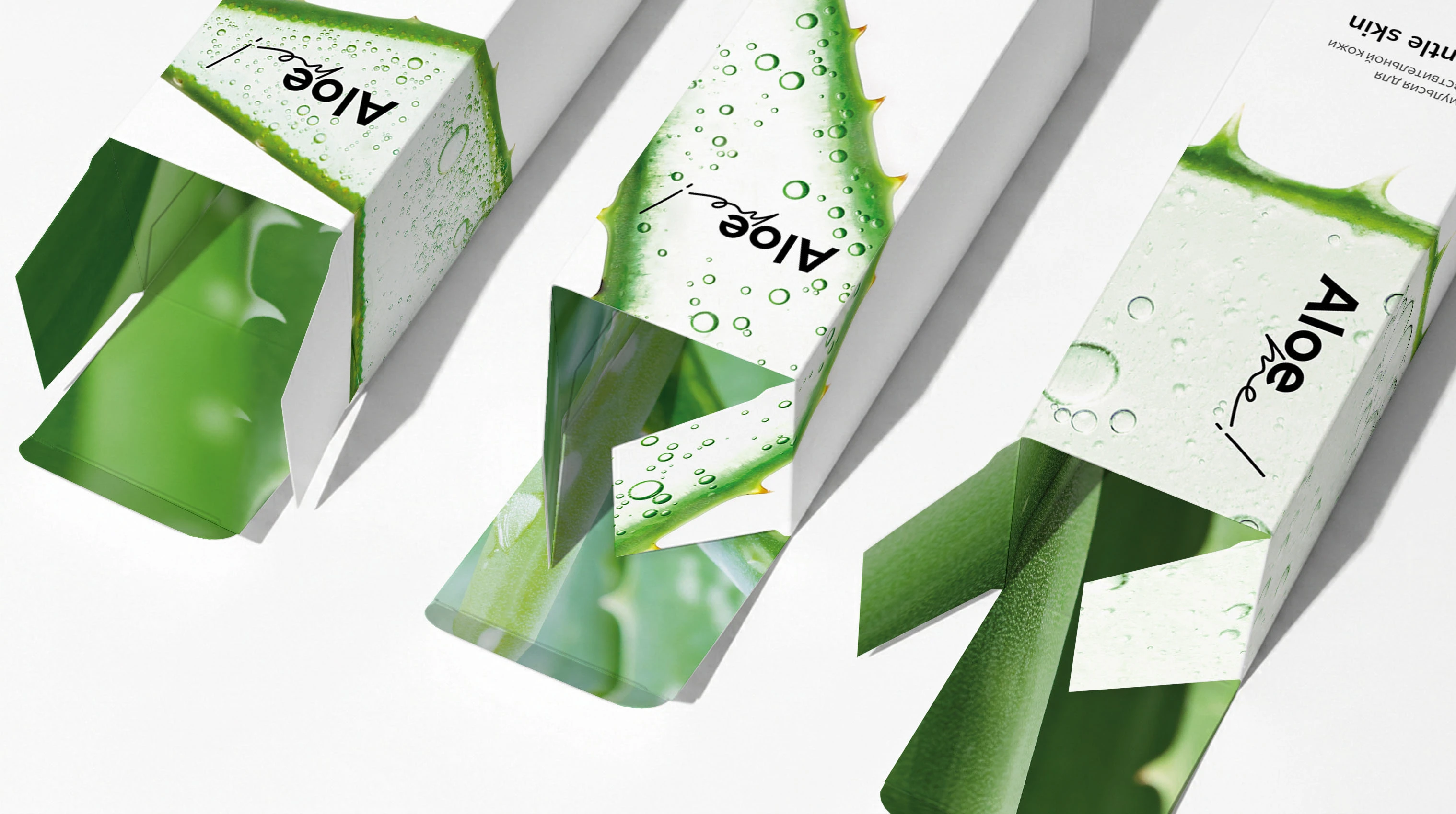 Логотип и упаковка для бренда косметики «Aloe me!» — Изображение №9 — Брендинг, Промдизайн на Dprofile
