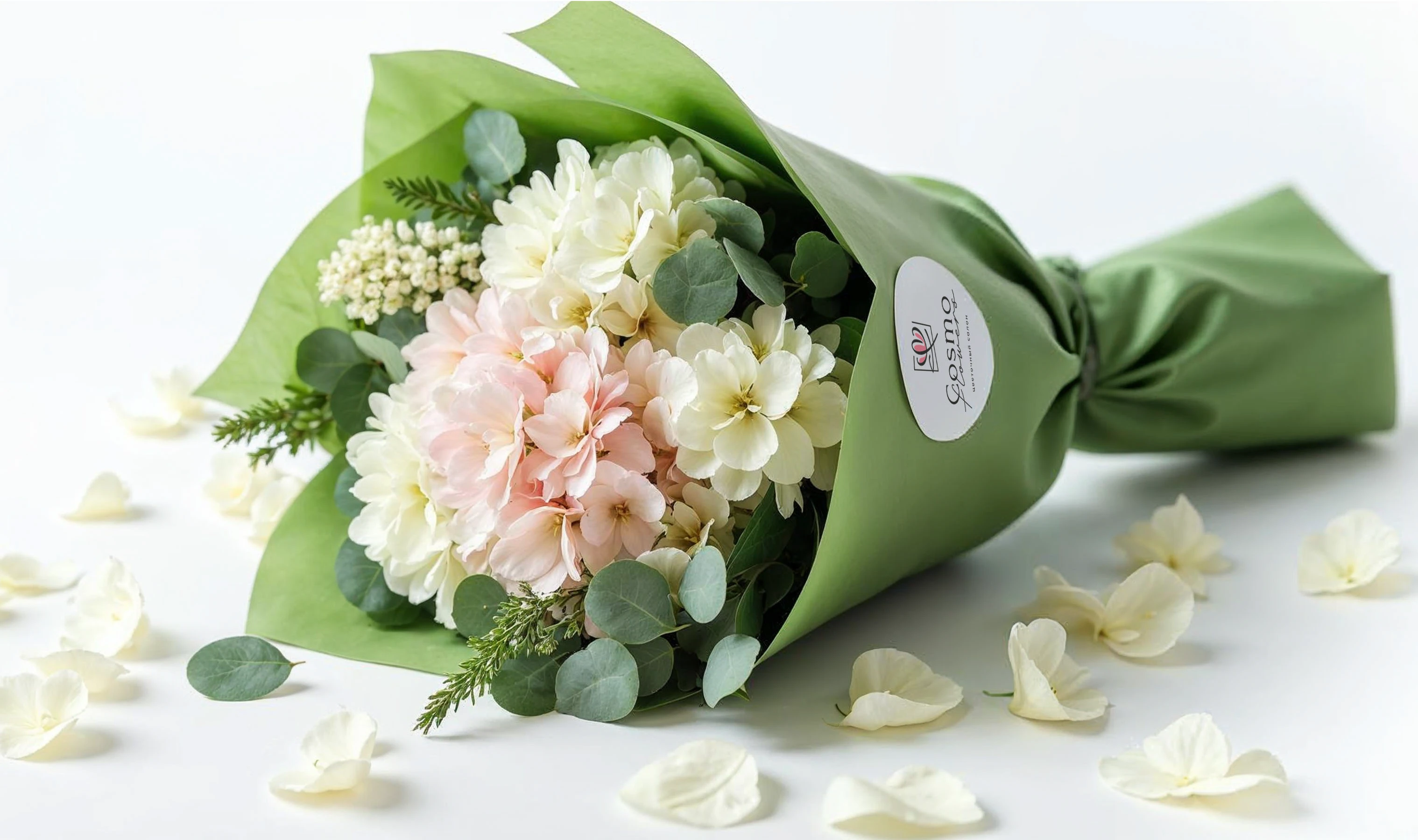 Логотип для цветочного салона Cosmo flowers — Изображение №10 — Брендинг на Dprofile