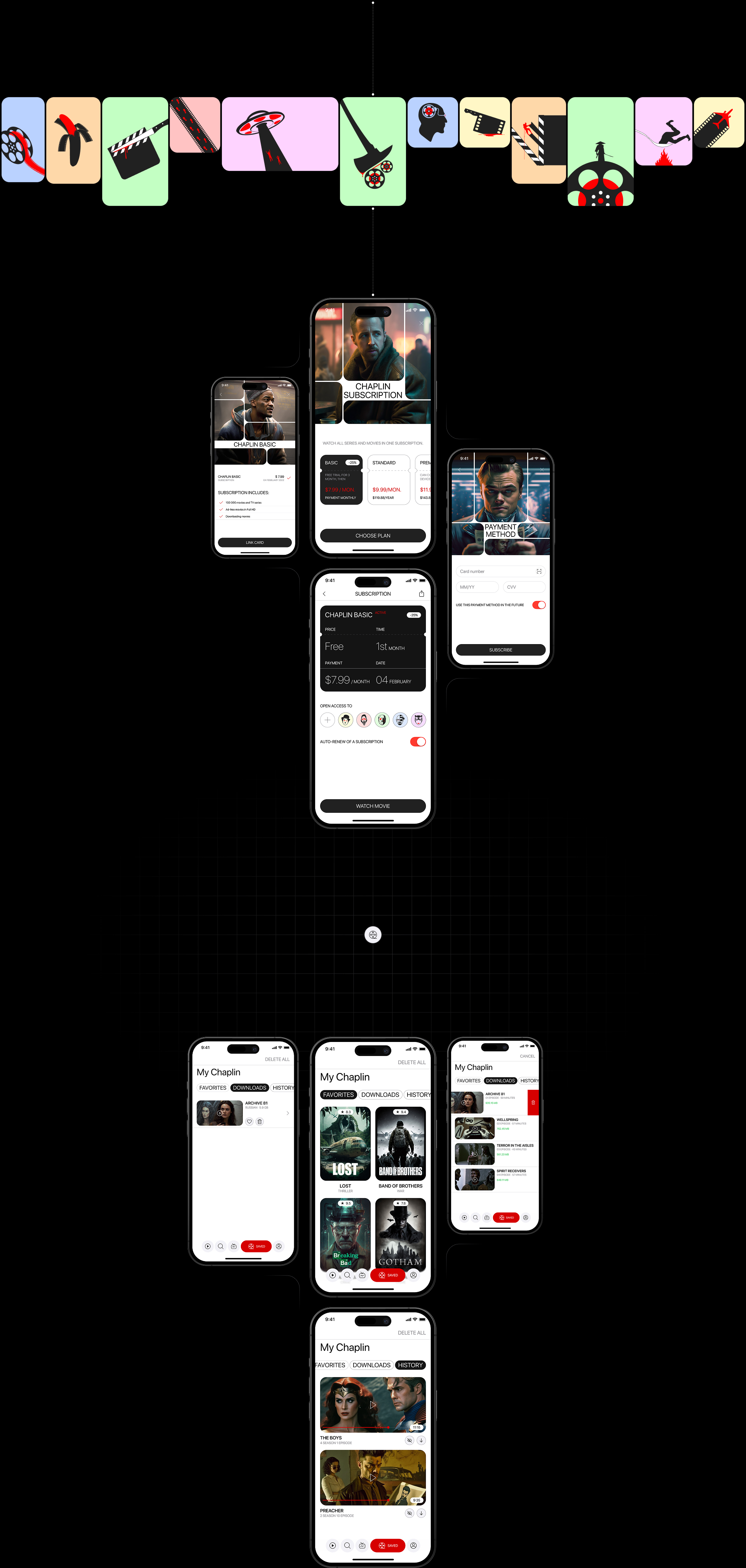 Chaplin — Изображение №10 — Интерфейсы на Dprofile