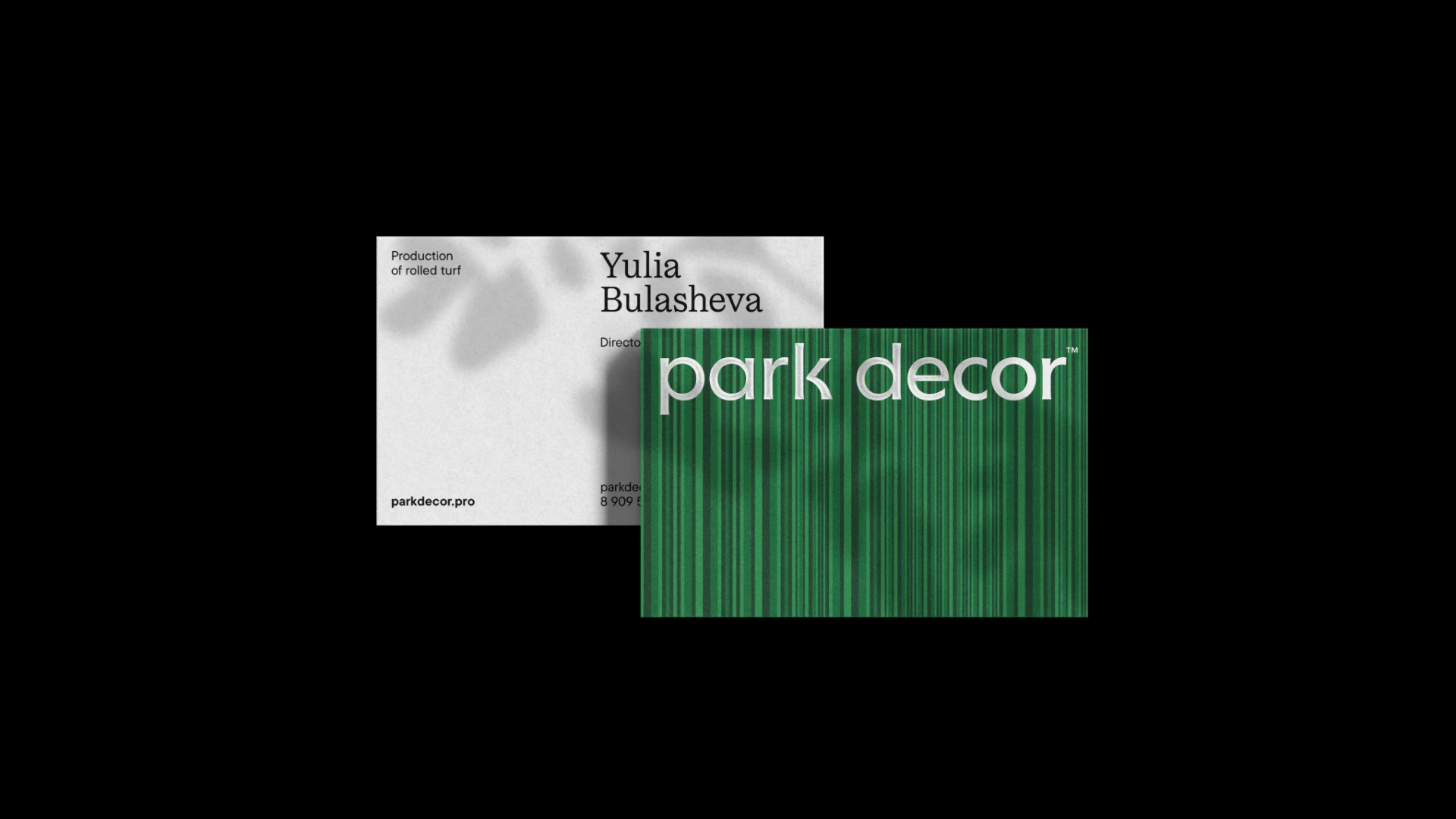 Парк Декор — Изображение №2 — Брендинг, Графика на Dprofile