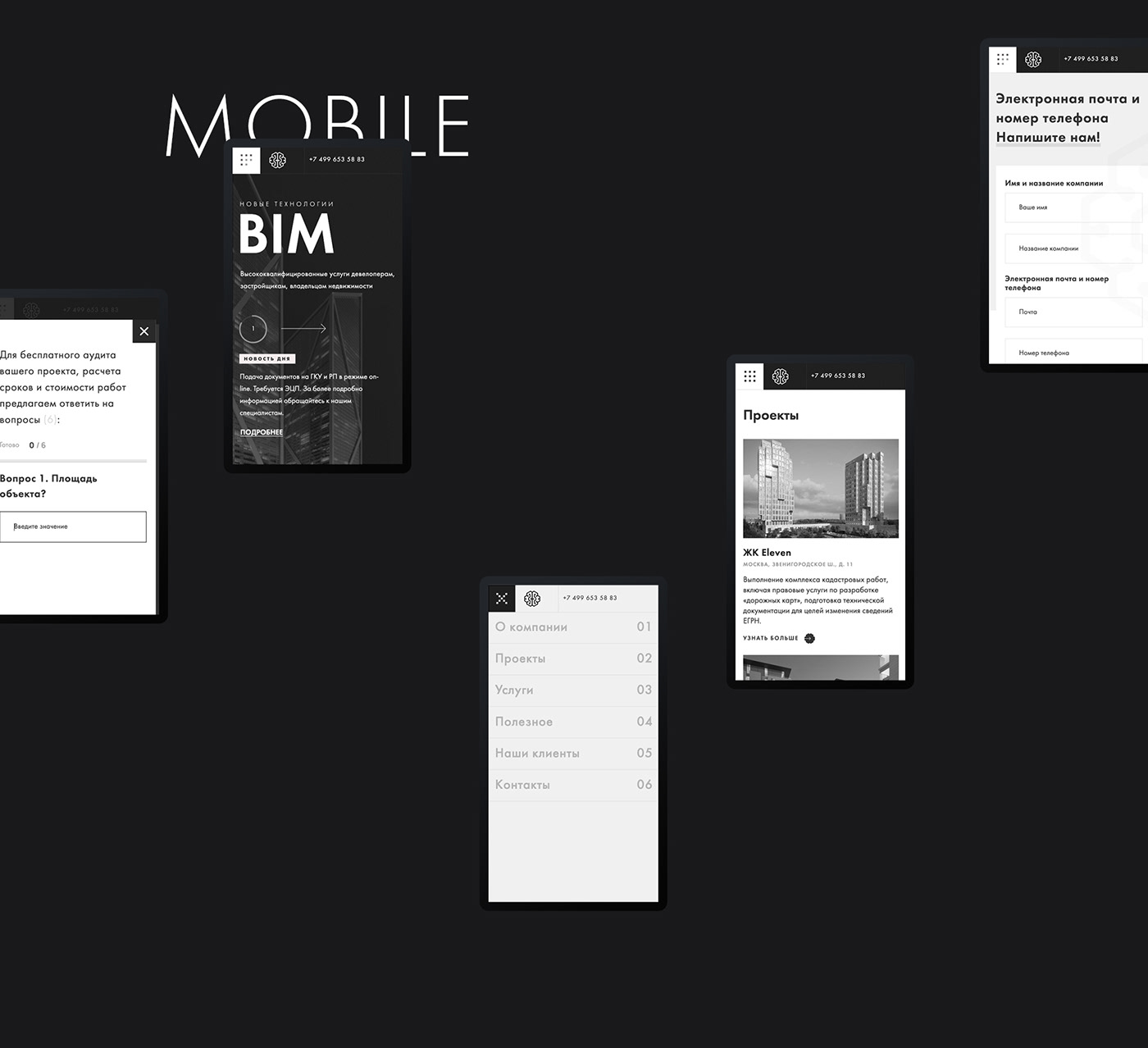 BIM NEW TECH — Изображение №8 — Интерфейсы, Анимация на Dprofile