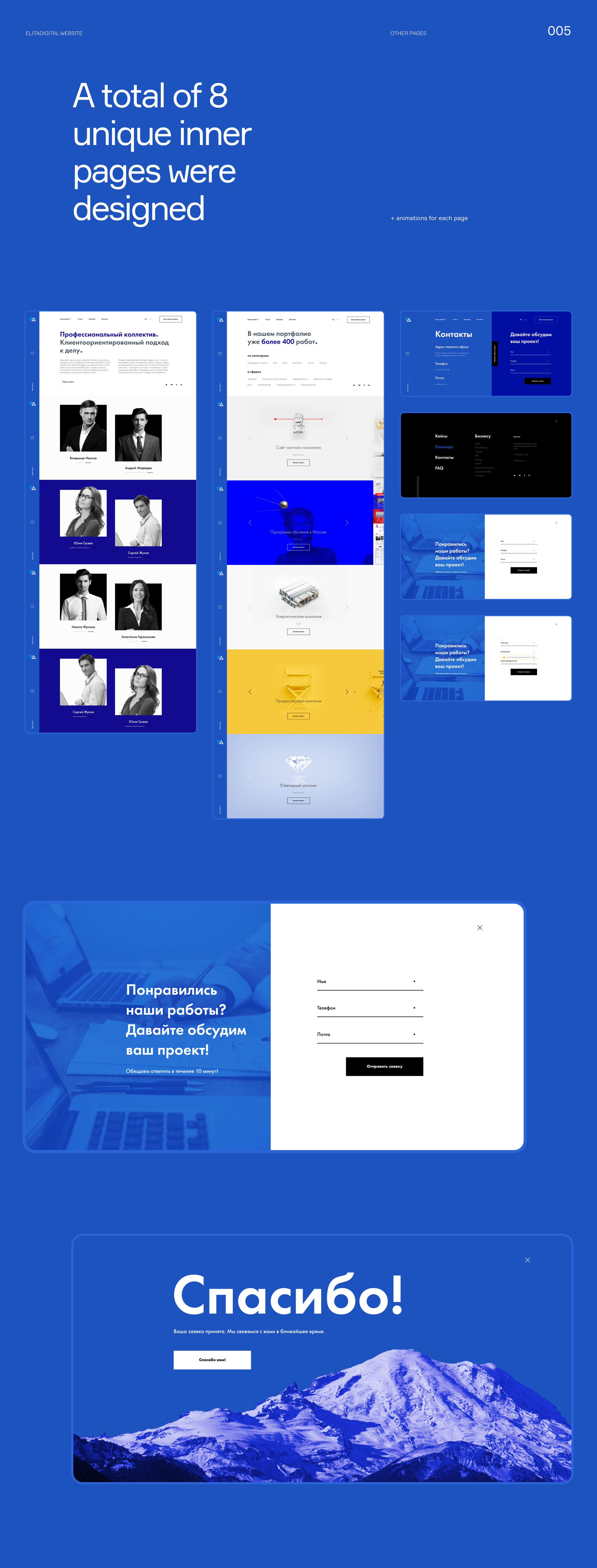 ELITA Digital — Изображение №9 — Интерфейсы, Анимация на Dprofile